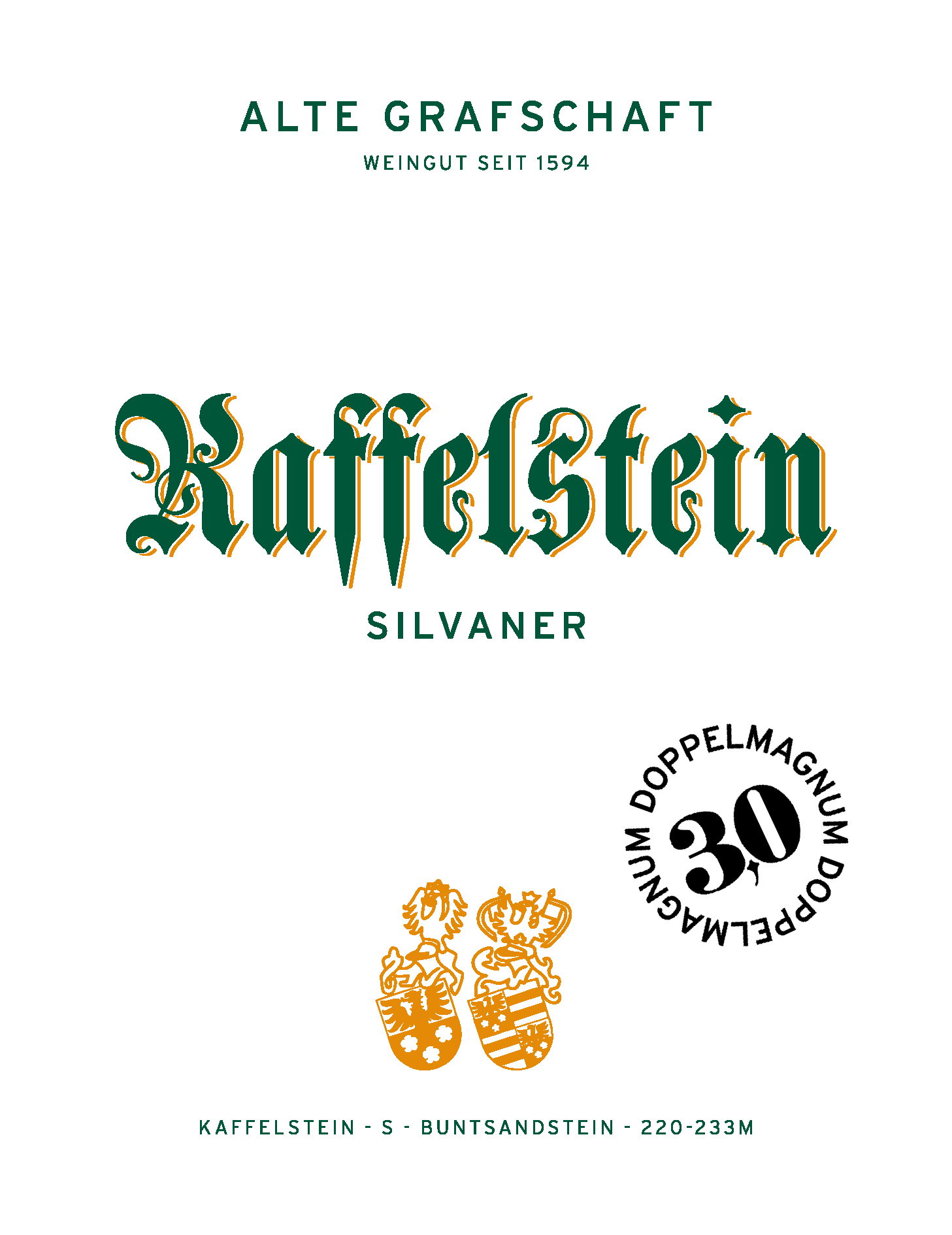 Kaffelstein Silvaner 2022 - 3 L Doppelmagnum