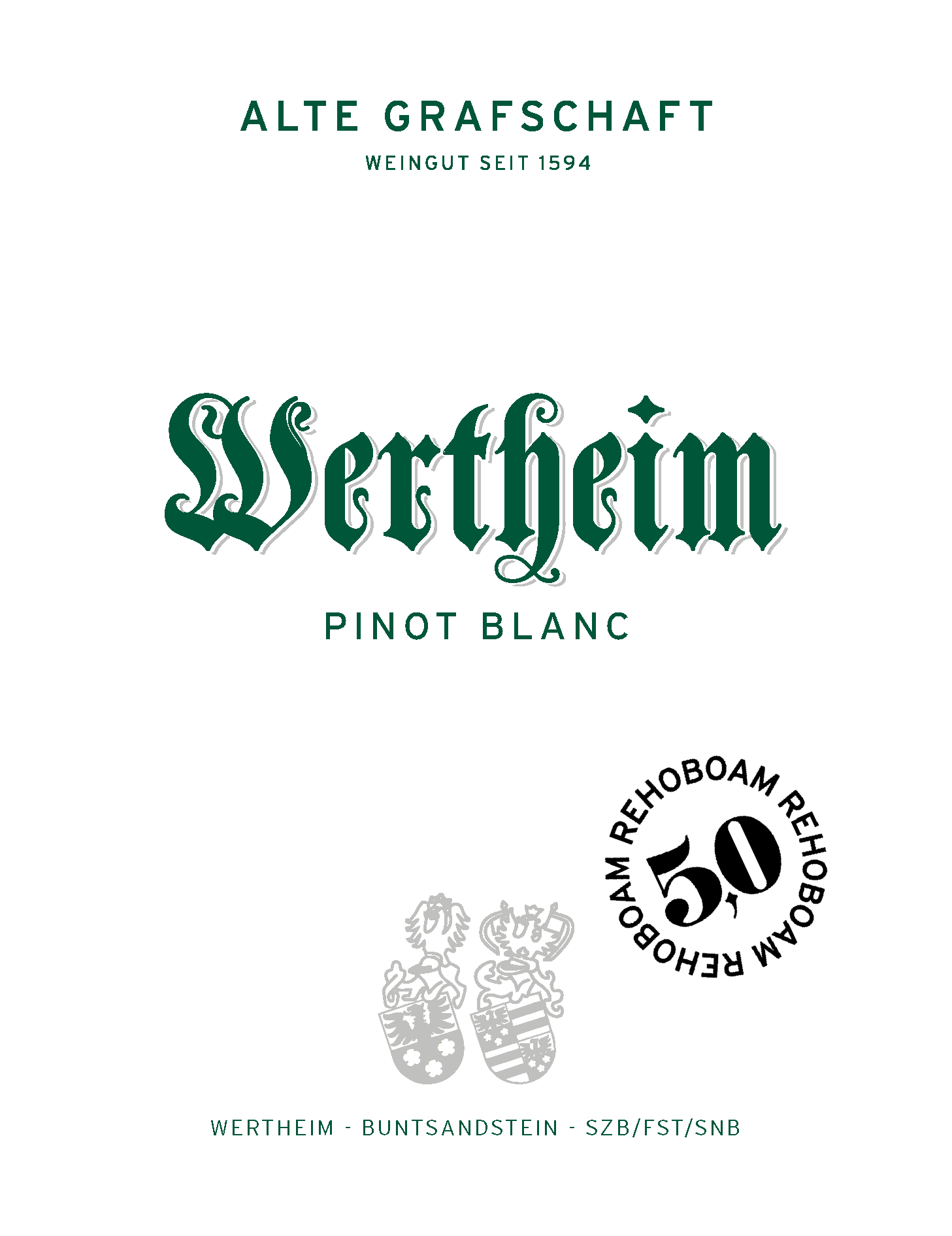 Wertheim Pinot Blanc 2022 - 5 L Rehoboam