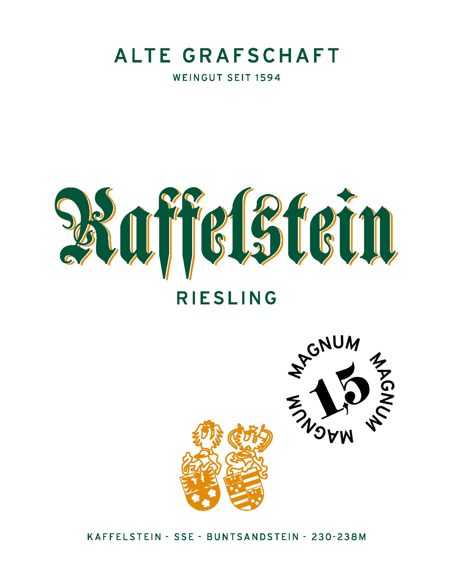 Kaffelstein Riesling 2021 - 1,5 L Magnum