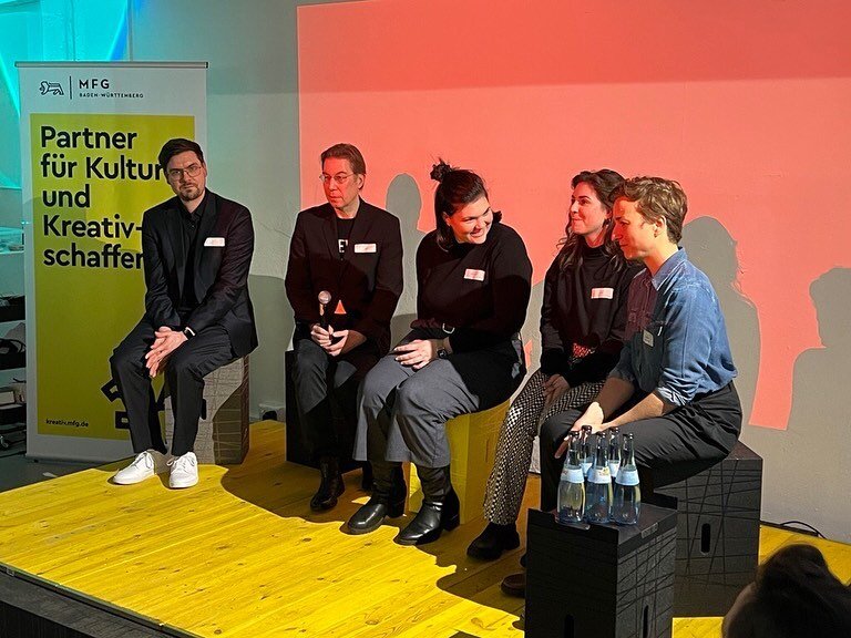 🎉 We are thrilled to share that yesterday on February 7th. our colleague Simone Braun and Helen Scholz from @wd3_gmbh delivered a presentation on the Xbrick&reg; Xplore AR-App at The Open Stage Kreativ BW at Pop-up-Space @bryckestuttgart. Open Stage