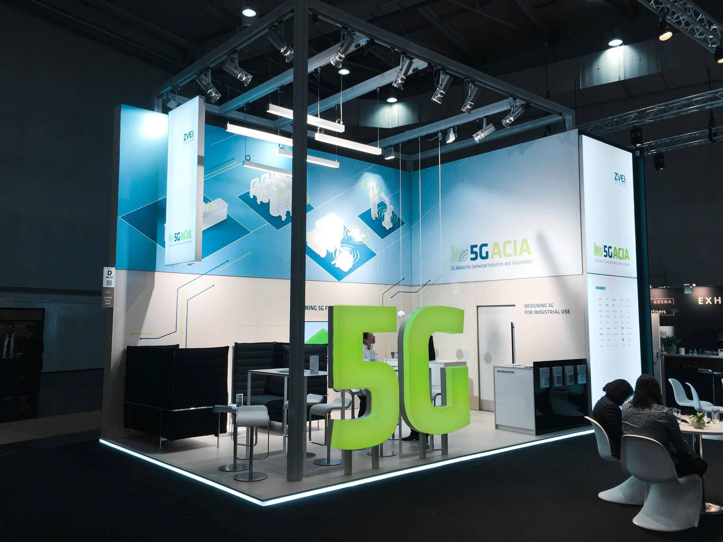 Markenauftritt für den ZVEI zum Thema industrielle 5G-Technologie