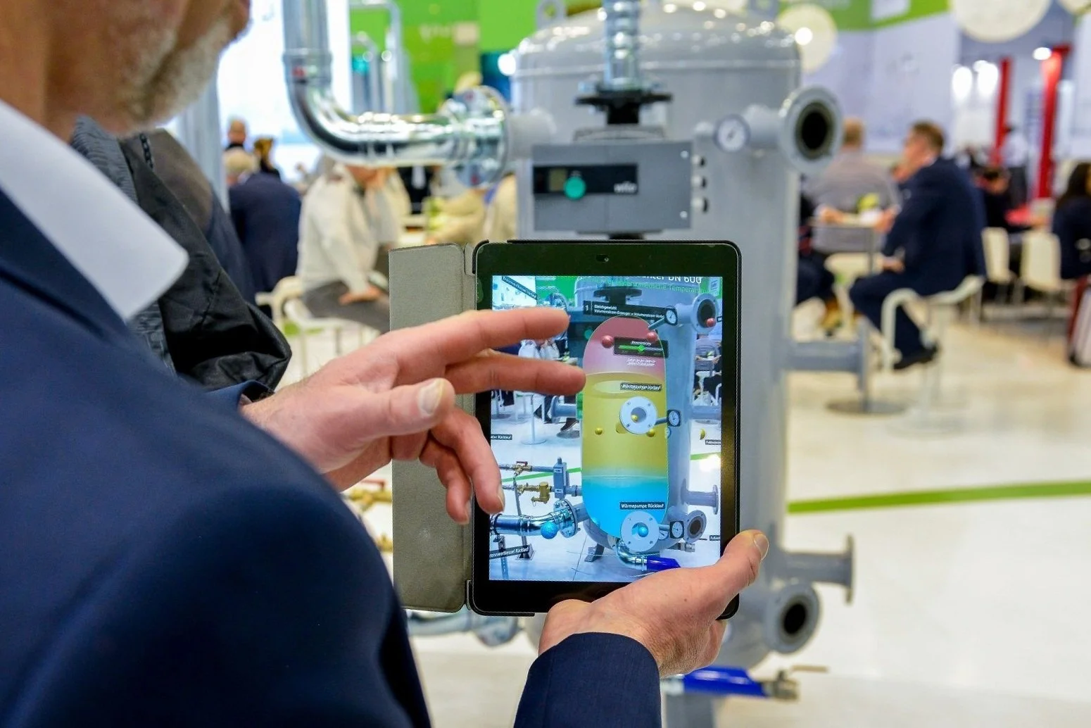 Augmented-Reality-App für Reflex Winkelmann – interaktive Produktinszenierung mit 3D-Modellen.
