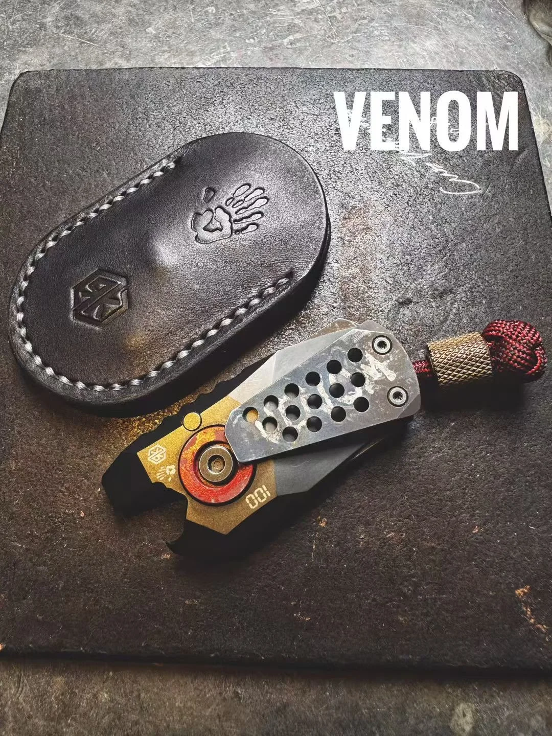 [Six Fingers] VENOM Multifunctional EDC Tool Friction Folder & Pry