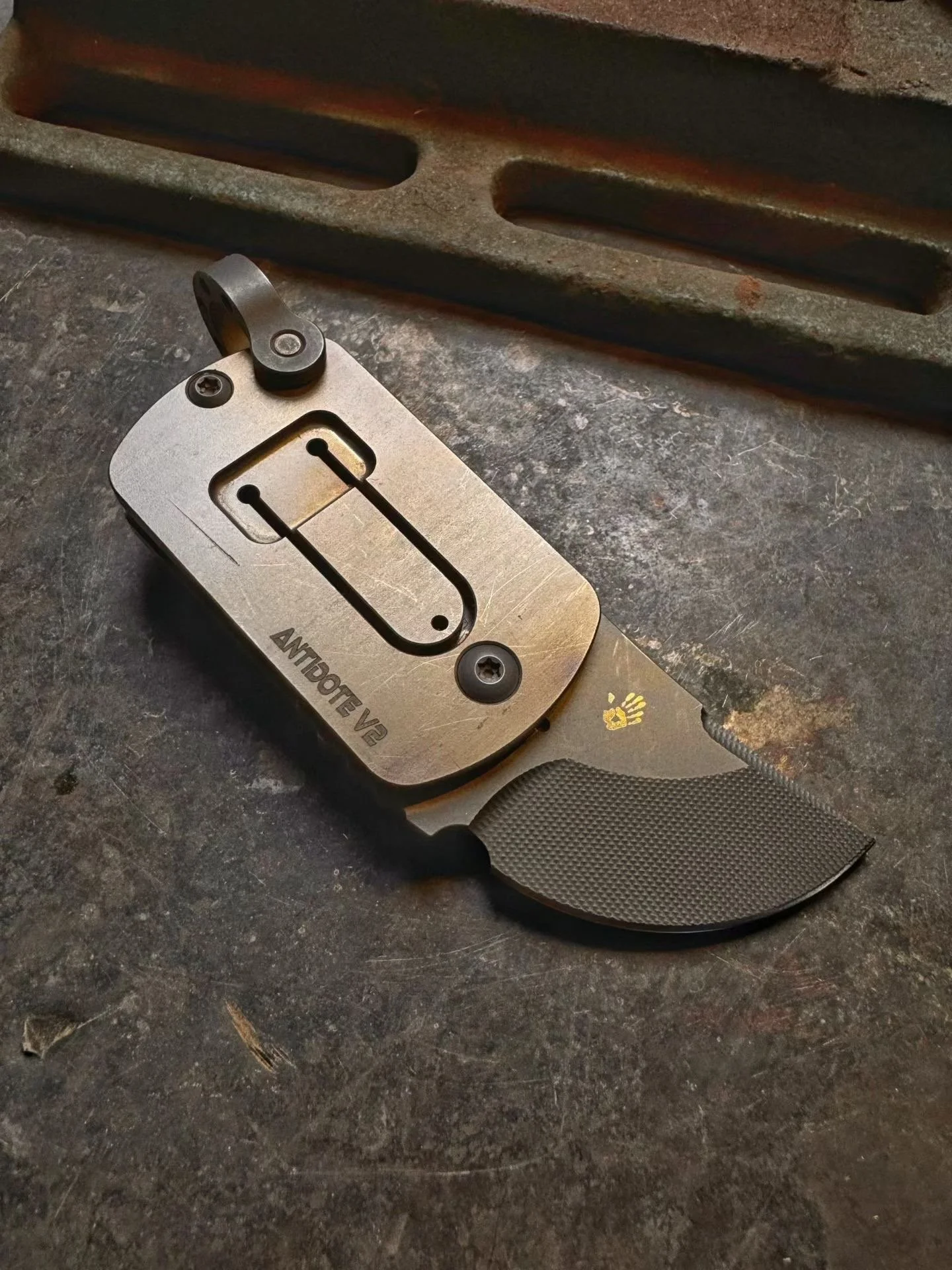 [Six Fingers] ANTIDOTE V2 Multifunctional EDC Tool Friction Folder & Pry