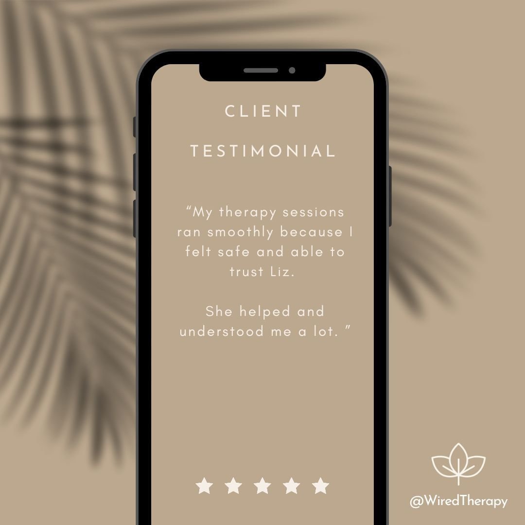 Client Testimonial 🌿

Hear from our client community on their firsthand experience of Wired Therapy 🤩

One recent client shared their journey with us, highlighting how they found Wired Therapy to be a safe space where they could open up about their