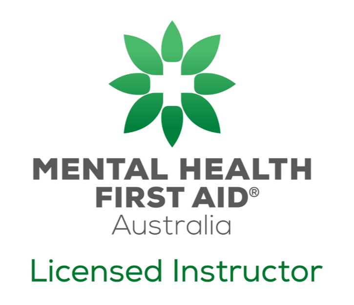 Mental Health First Aid Australia  licensed instructor.
