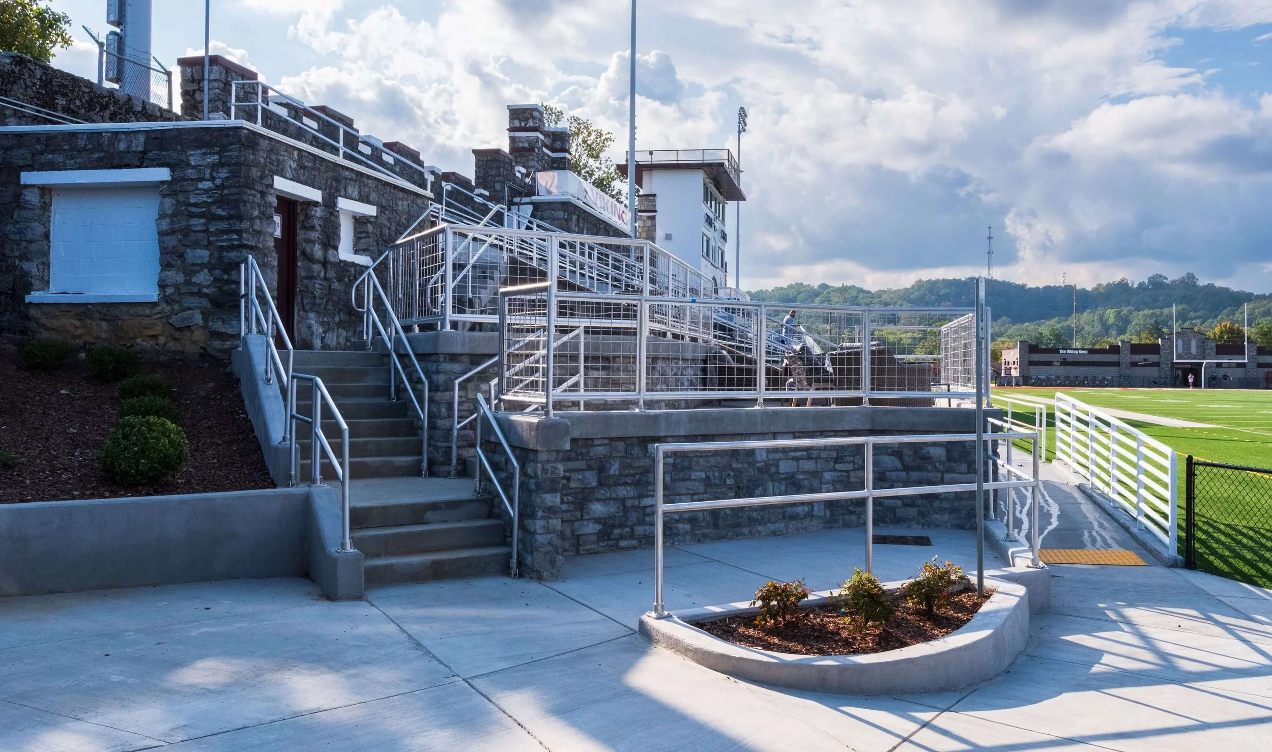 Bristol Tennessee High School Stone Castle Renovation — BurWil ...