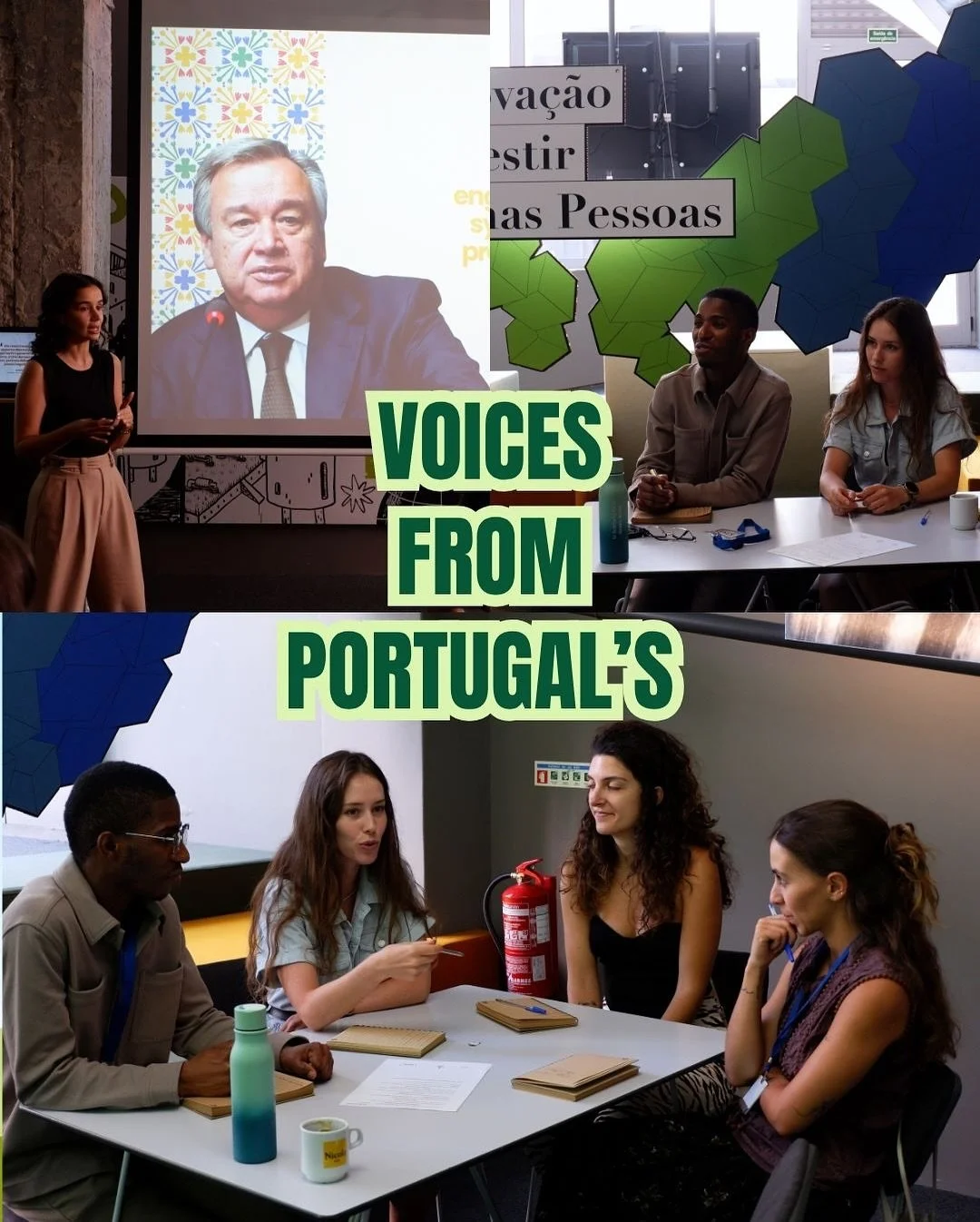 From meaningful conversations to unexpected discoveries @ecoclubesportugal‘s dialogues reminded us what happens when young people come together to rethink the future.
Participants explored how to move from plans to action, how to value local a