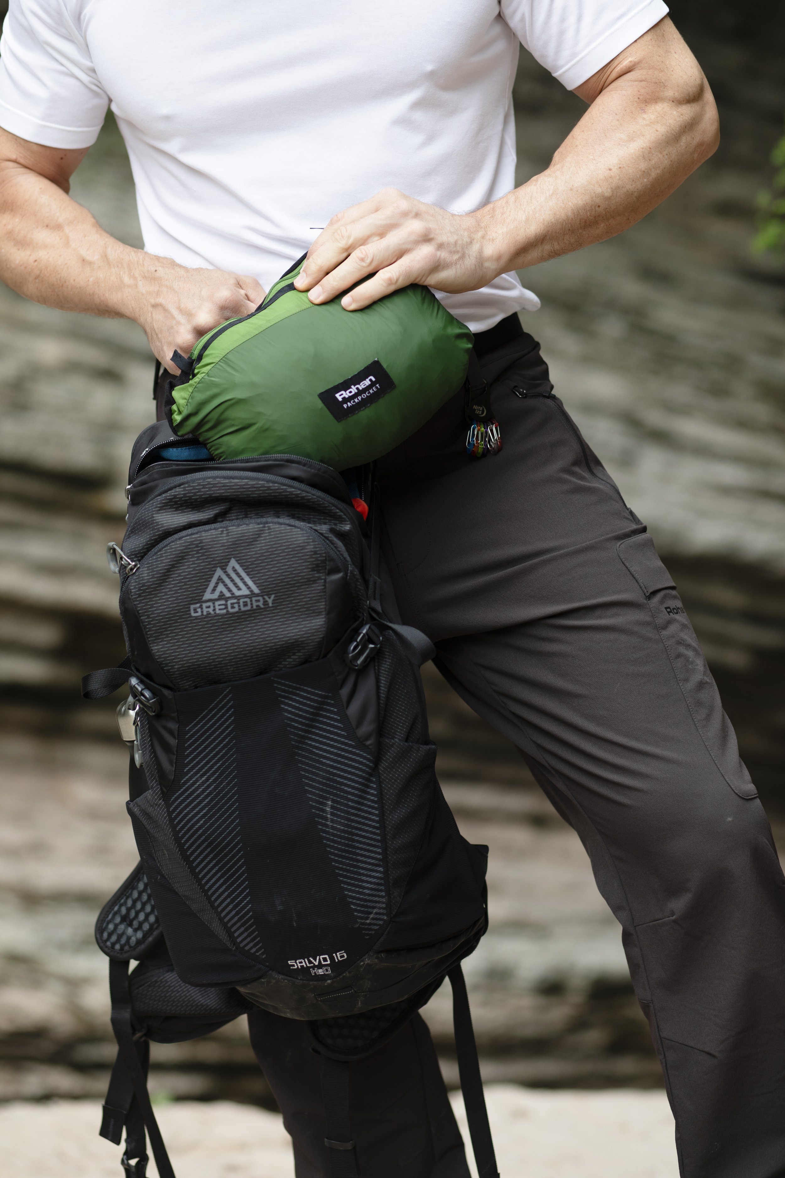 Cargo CONDOR BROWN_ Rime Jacket ALPINE GREEN_ Basis T SS White_packpocket.jpg