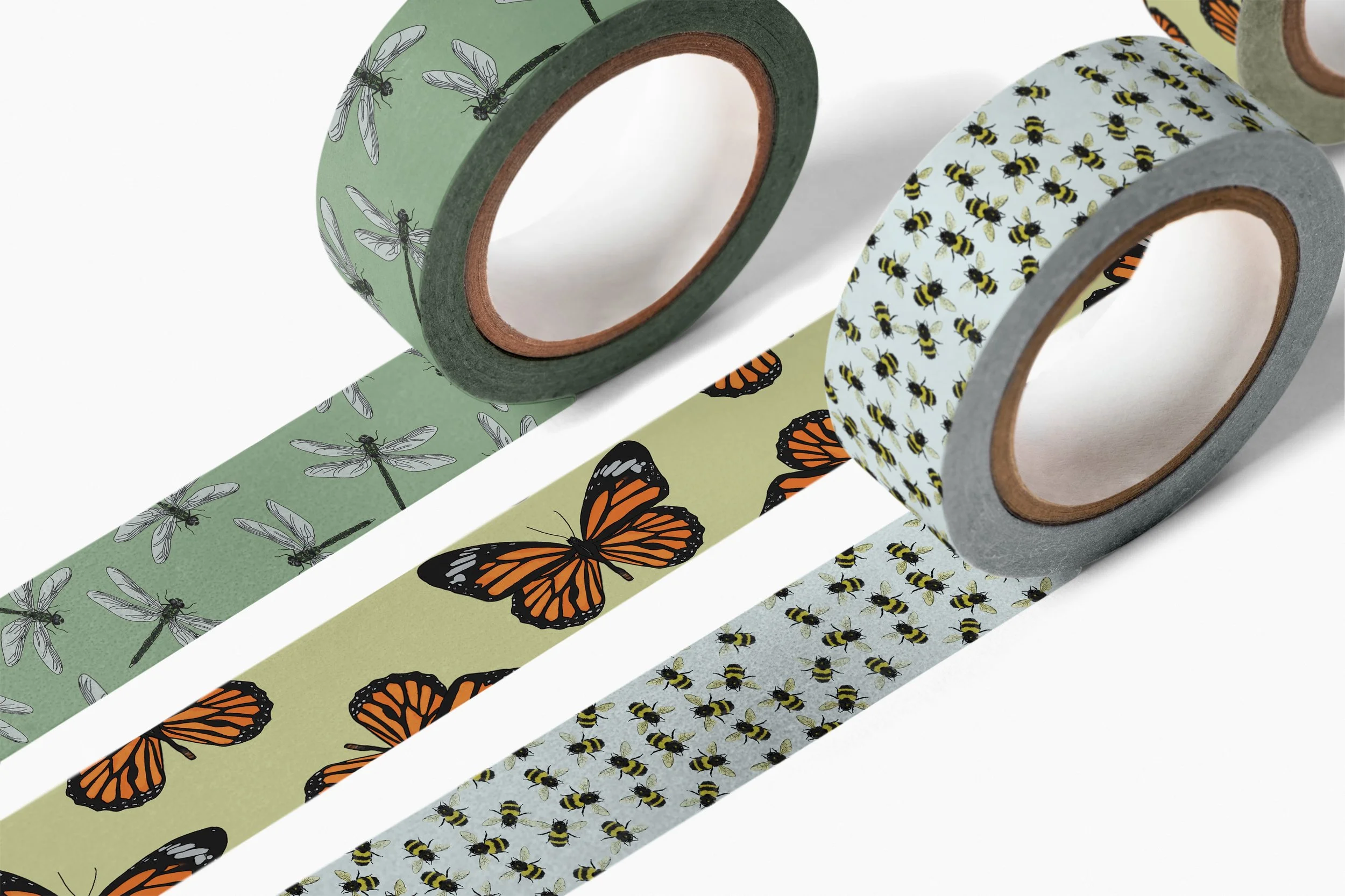 Washi Tape with Bugs