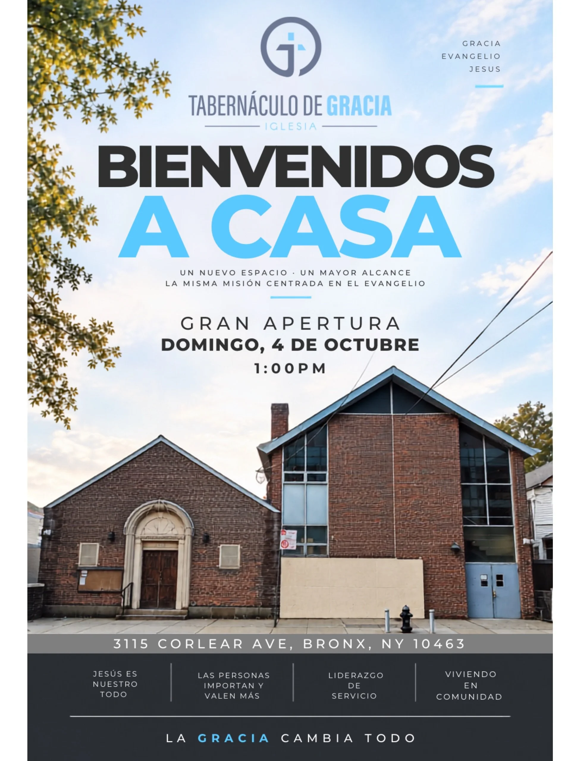 &iexcl;BIENVENIDOS A CASA! 🏠✨

&iexcl;Dios verdaderamente ha superado nuestras expectativas! Lo que un d&iacute;a fue una oraci&oacute;n y una promesa, hoy es una realidad, tenemos un lugar al cual llamar CASA. 🤍

Estamos muy emocionados de celebra