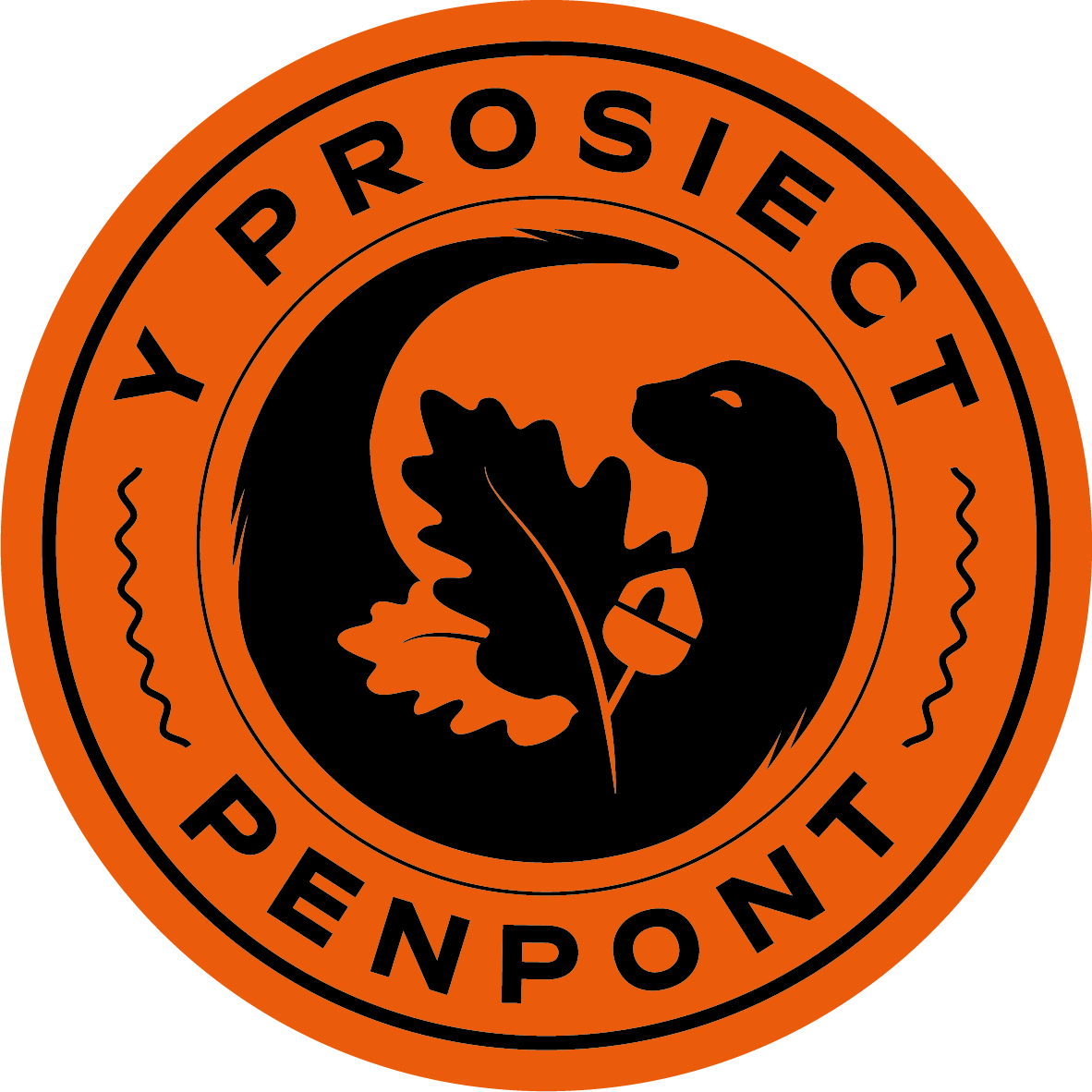 The Cymru logo of the Y Prosiect Penpont.