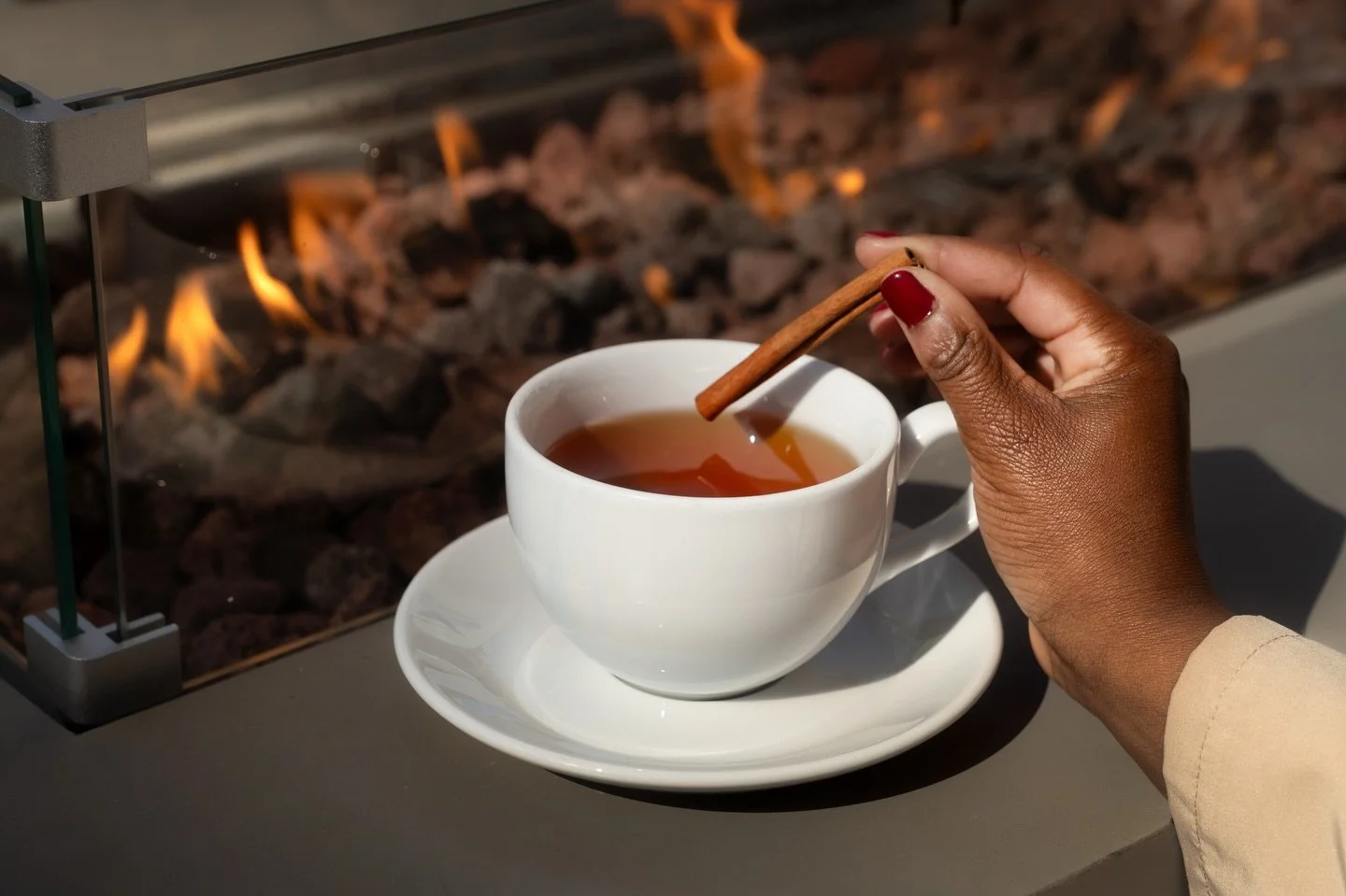 Snuggle up with our Cozy Cabin Cider. It&rsquo;s the cocktail equivalent of a fireplace. 🍂 Warm, spiced, and made for moments JUST like this.

❄️ GVL! We are opening at 11am today and then normal hours from here on out!