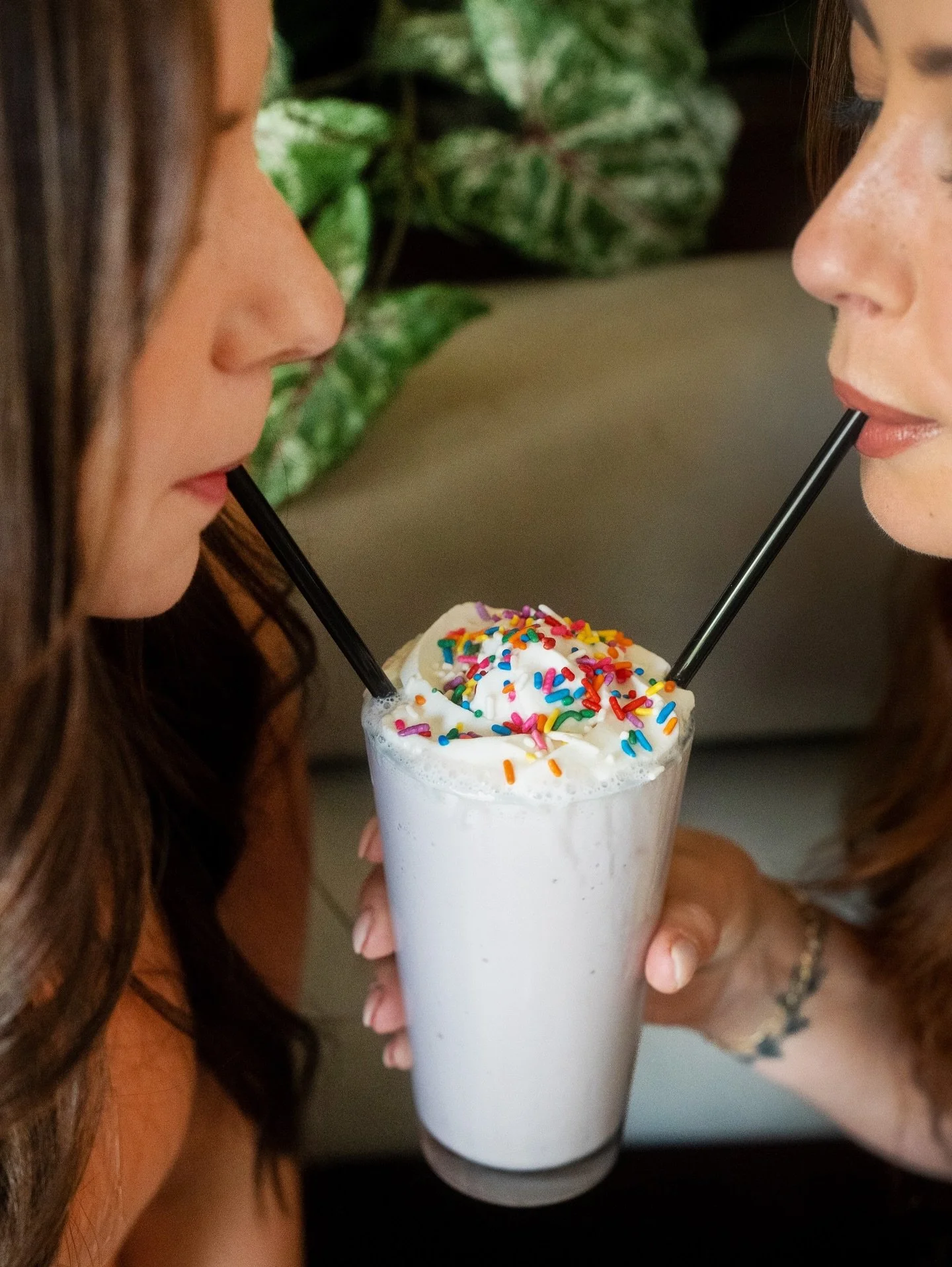 Sharing a Carmella&rsquo;s milkshake with your bestie? Now that&rsquo;s the ultimate Galentine&rsquo;s! 💕