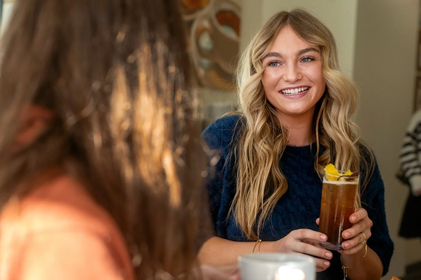 Is that spring we smell&hellip; or just our fresh cakes, coffees, and cocktails? 🌸🥐 Grab a drink and a seat with your best friend, any time of day. Remember, we&rsquo;re always open &lsquo;til midnight!