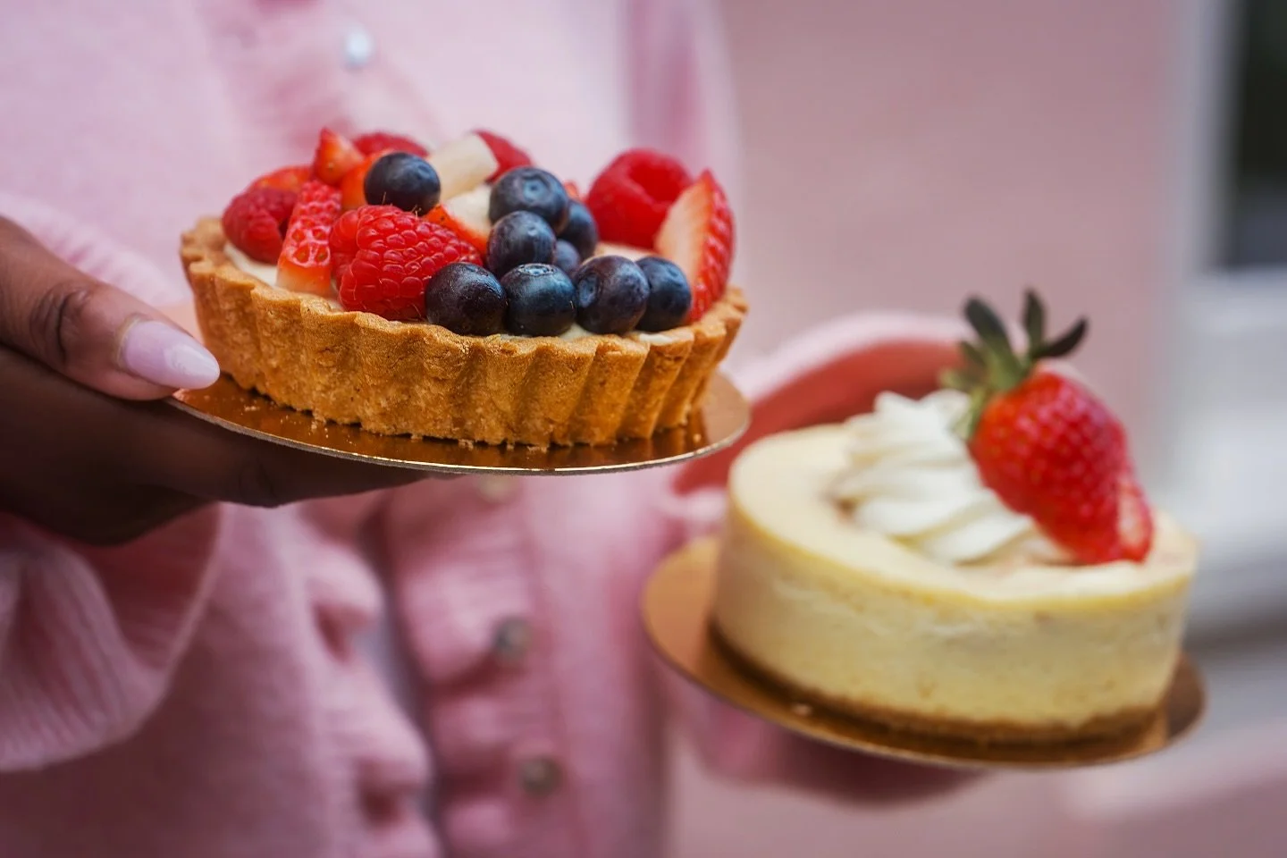 Spring is knocking at the door, and we&rsquo;re answering it with fresh flavors, beautiful bites, and all the sweetness the season deserves. Our Gluten-Free Vanilla Bean Fruit Tart and Strawberry Cheesecake understood the assignment. 🍓🫐