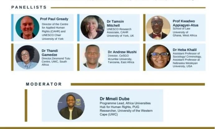 photos of the panellists