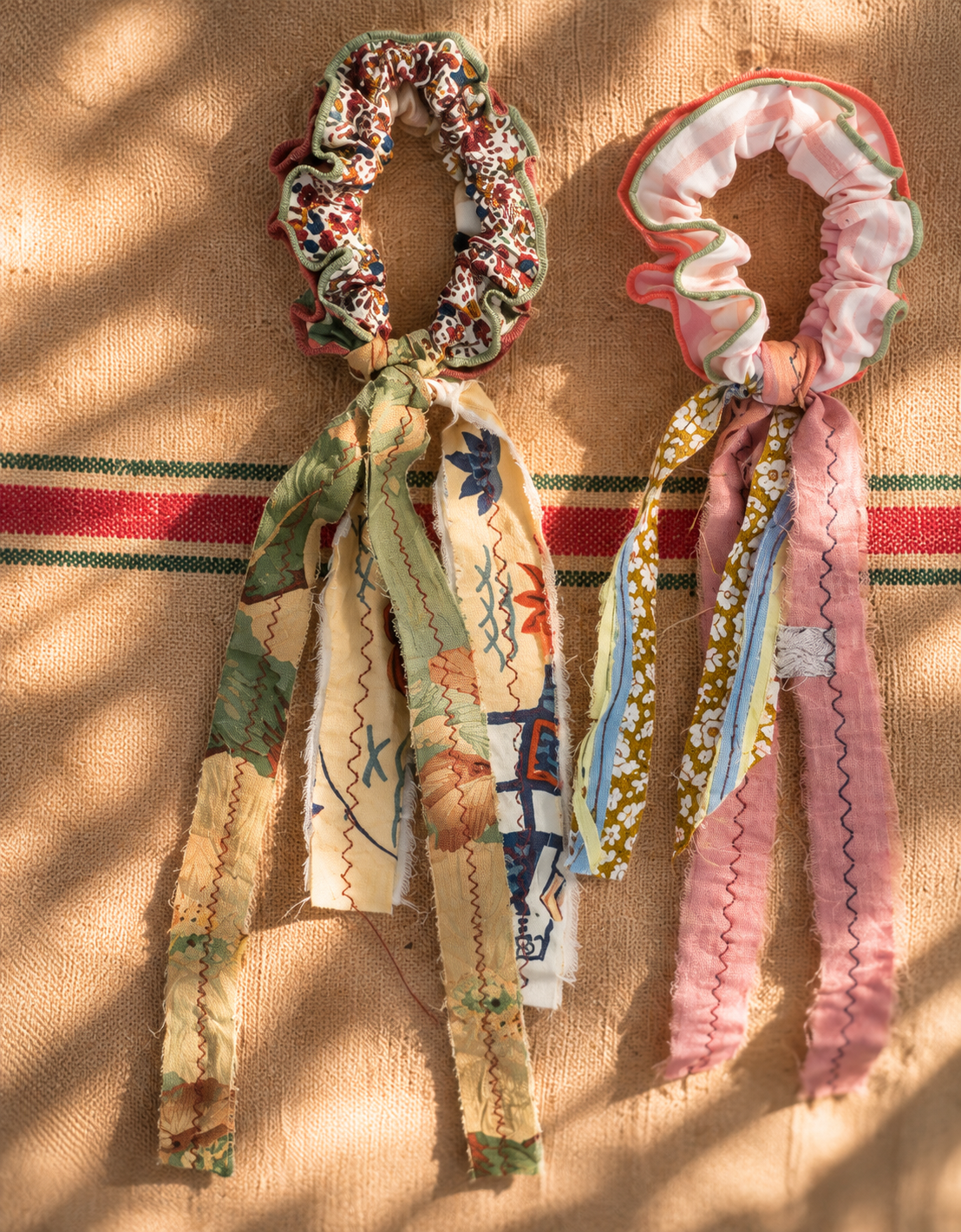 Handmade Scrunchies in Sunlit Textile.png