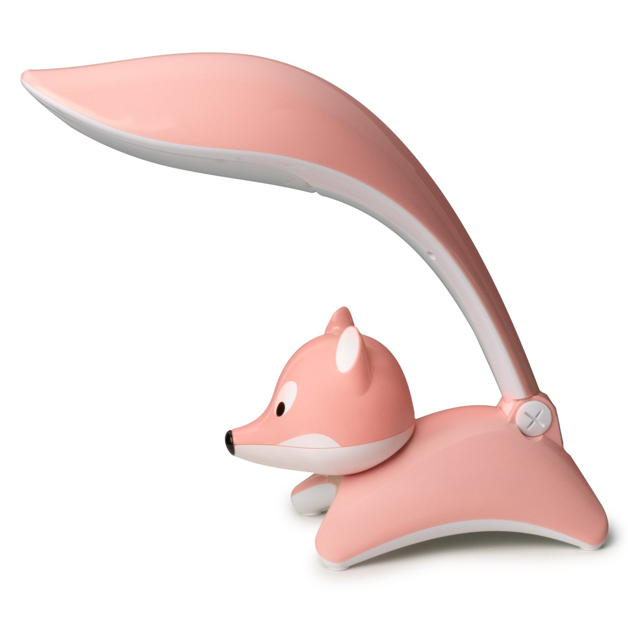 Close-up of Barmika FOX BMK-T12 LED kids desk lamp's eye protection feature for comfortable lighting in home or study.