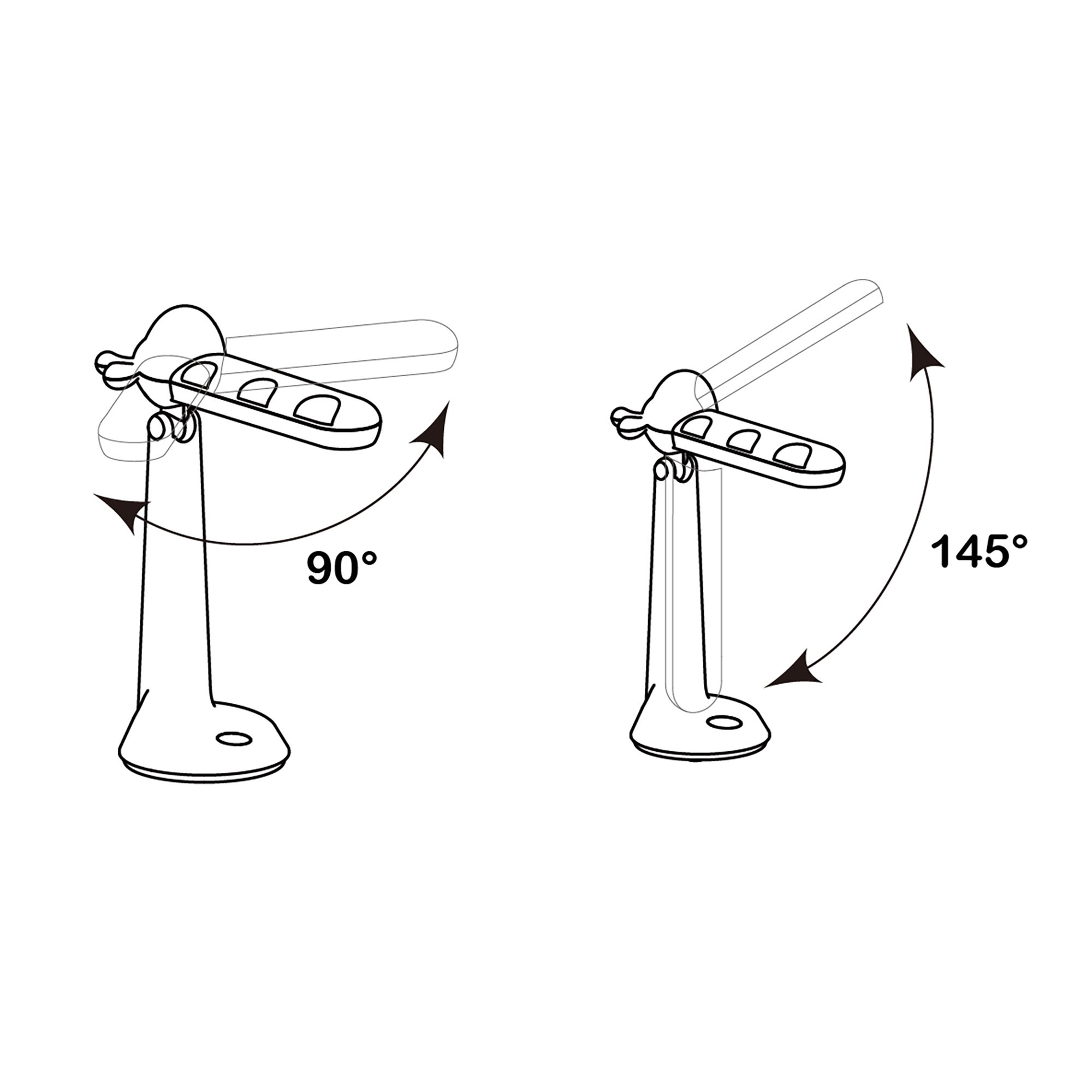 Barmika GIRAFFE BMK-T14 LED kids desk lamp with an adjustable shade for versatile lighting in home or study.