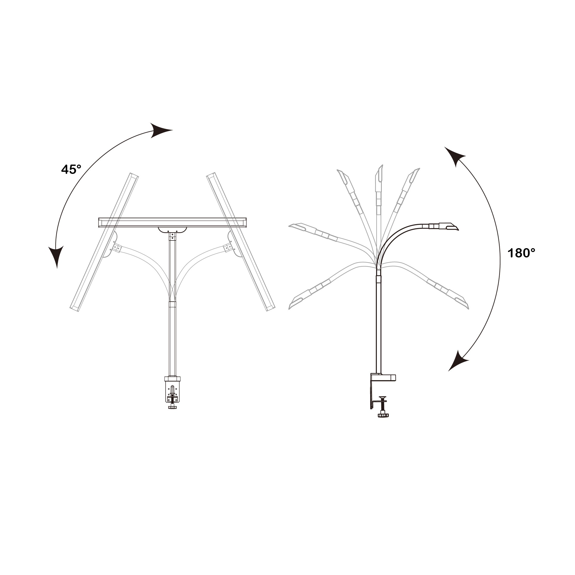 Barmika MASTER BMK-T71 LED desk lamp with adjustable height for flexible lighting in home, study, or office.