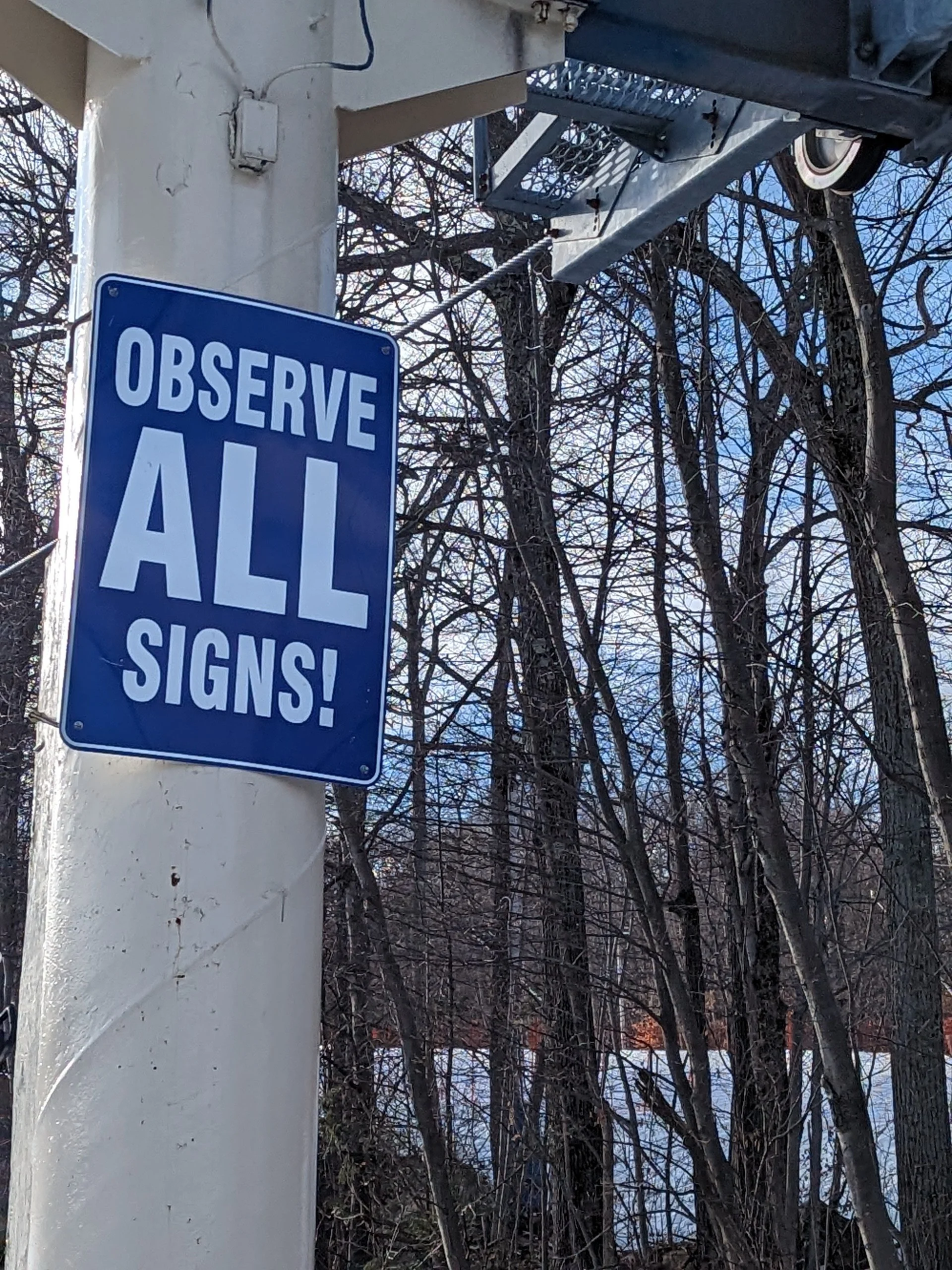 Candidates observe ALL signs