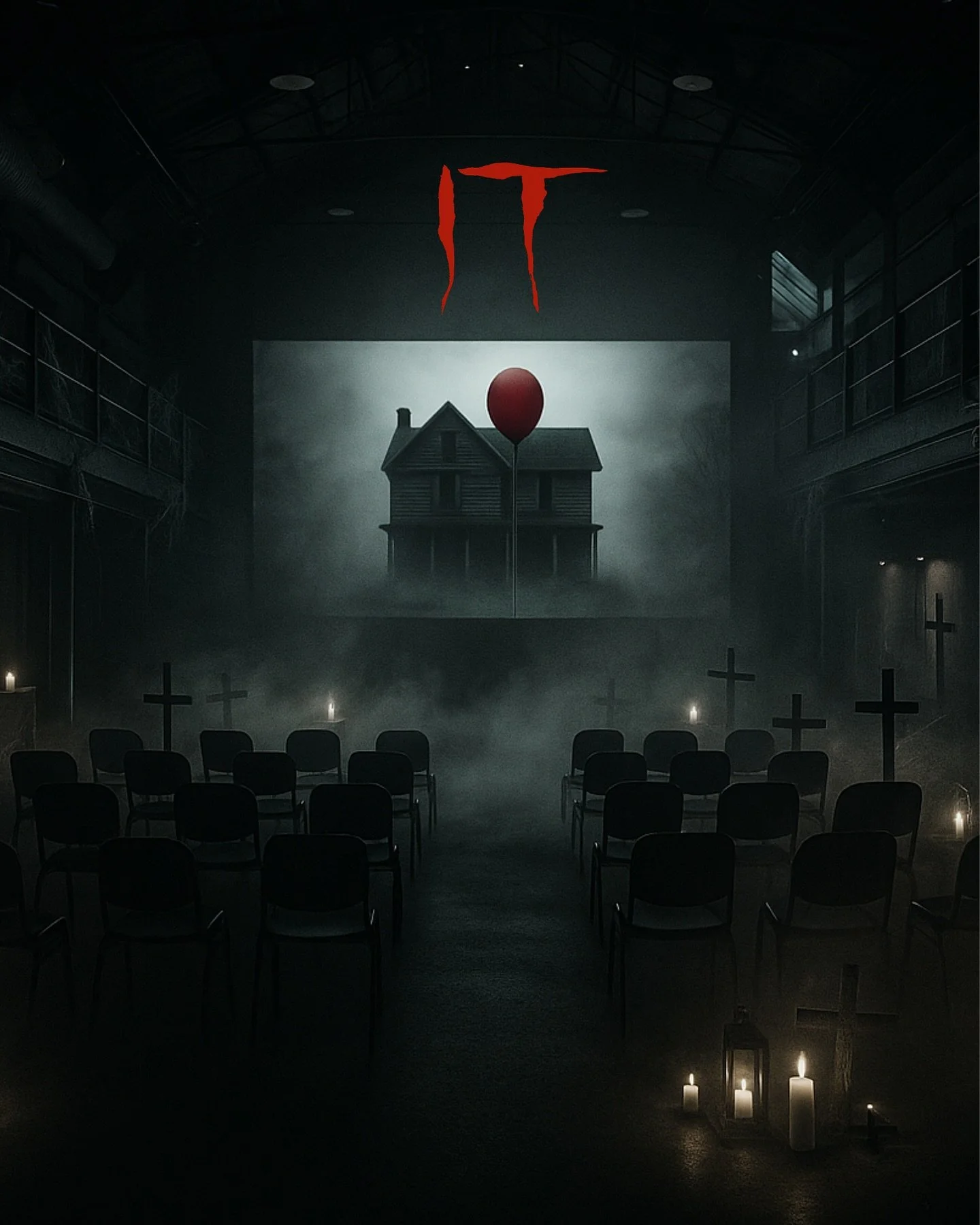 Kom n&aelig;rmere&hellip; hvis du t&oslash;r!  28. oktober forvandles Carls til en vaskekte horrorkino n&aring;r vi viser IT p&aring; storskjerm i samarbeid med @warnerbrosnorway , @filmwebno og @monsterenergy 🧟&zwj;♂️

Denne filmen tok verden med s