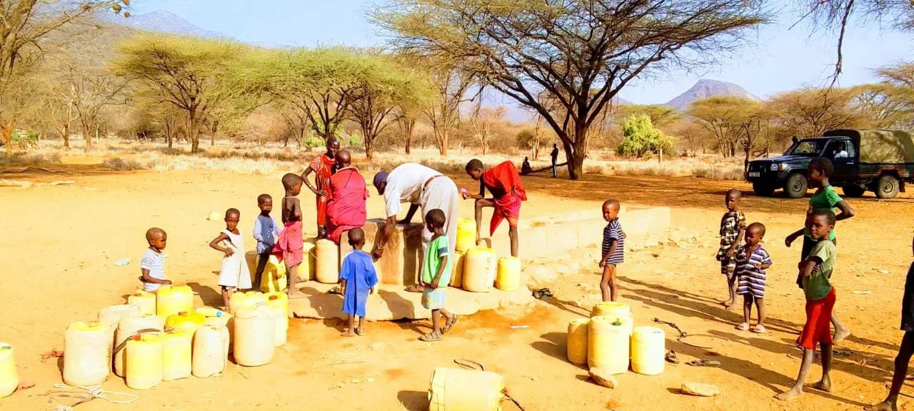 Water for communities and wildlife in Northern Kenya