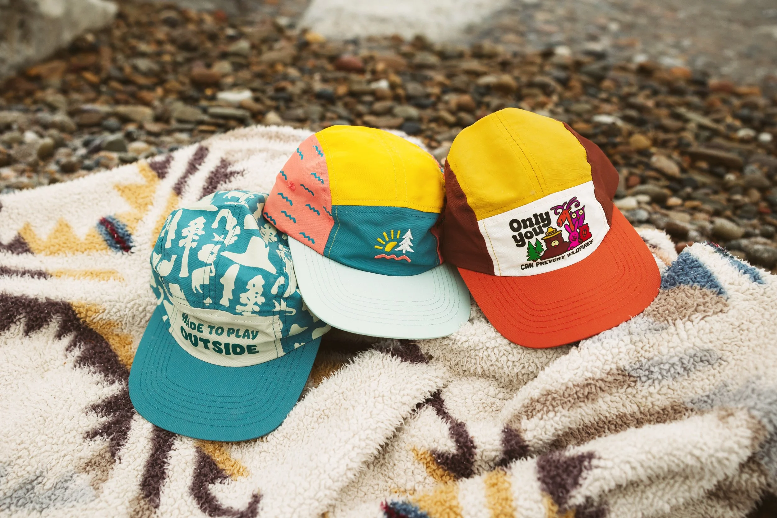 Kids Camp Hats