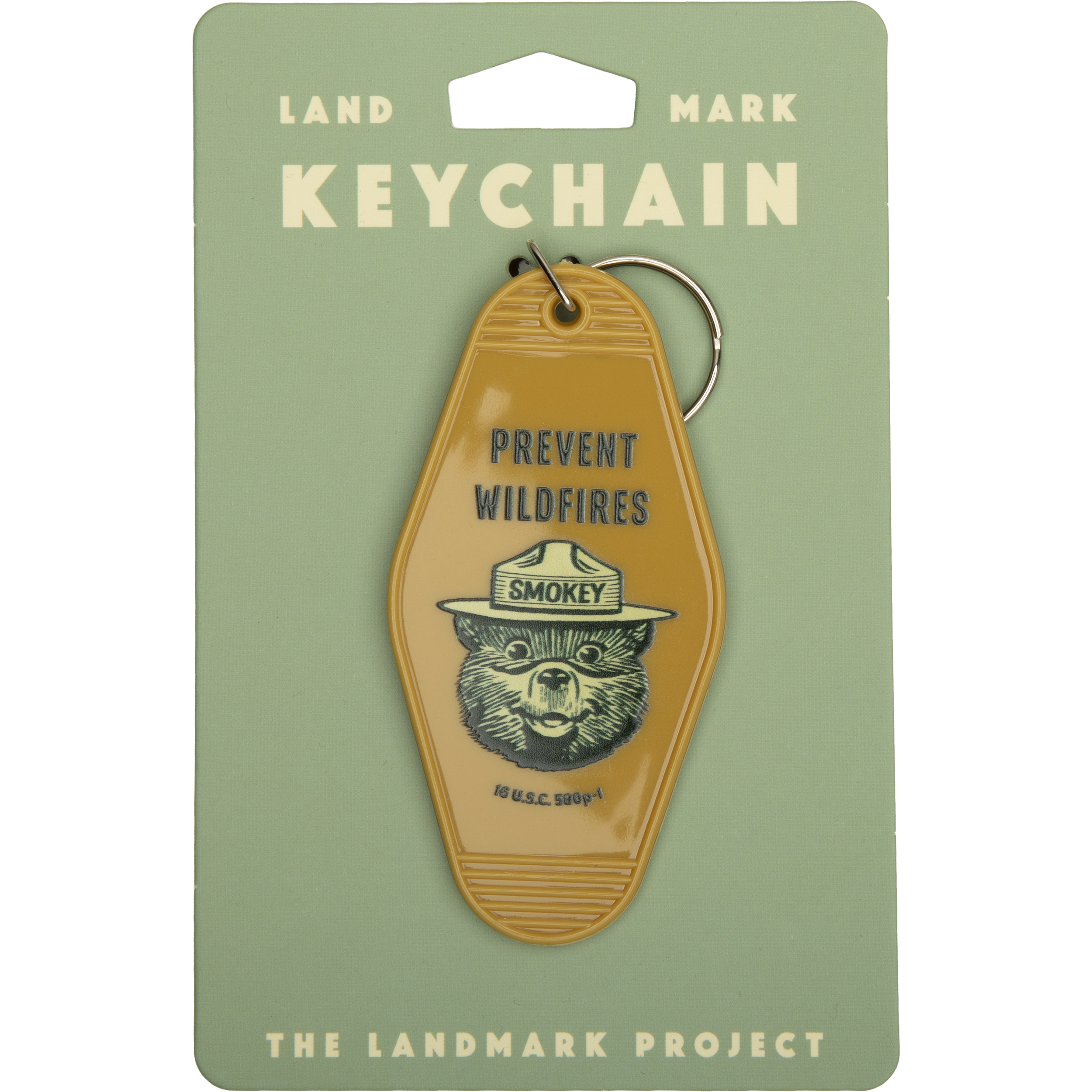 Prevent Wildfires Keychain