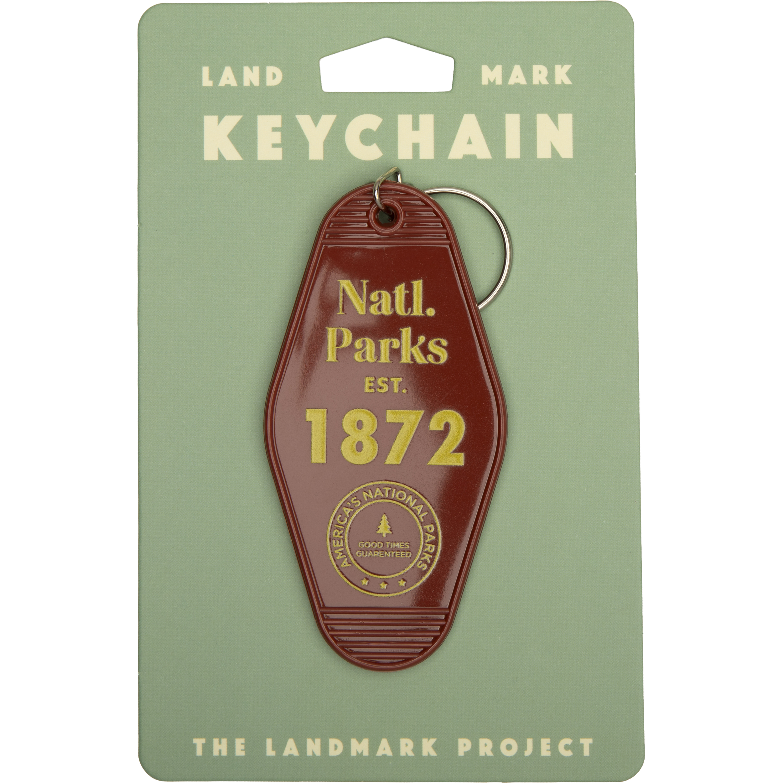 National Parks Keychain