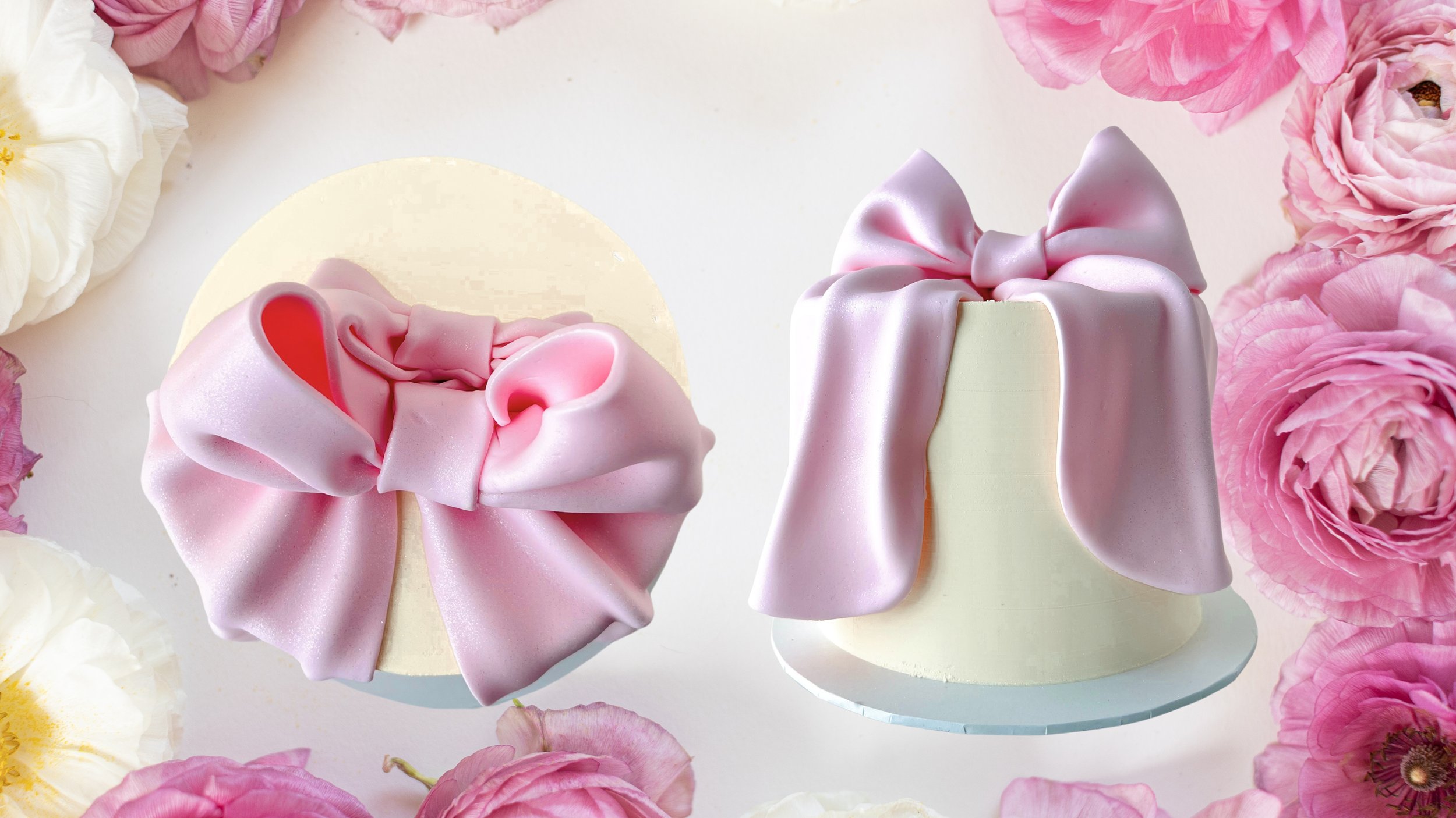Mini Bow Cake by Sensational Cakes and Desserts