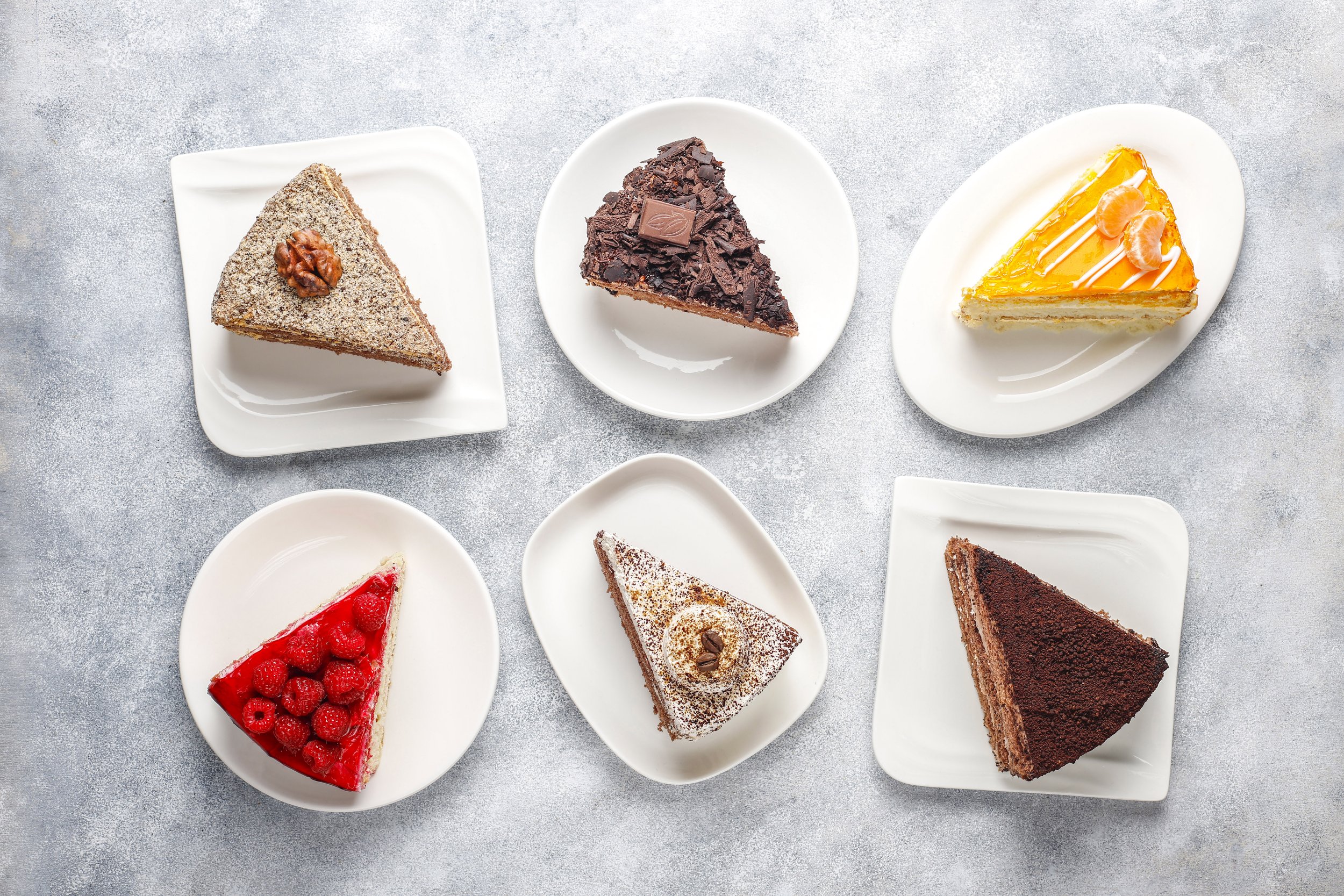 Cake flavours and pairing ideas