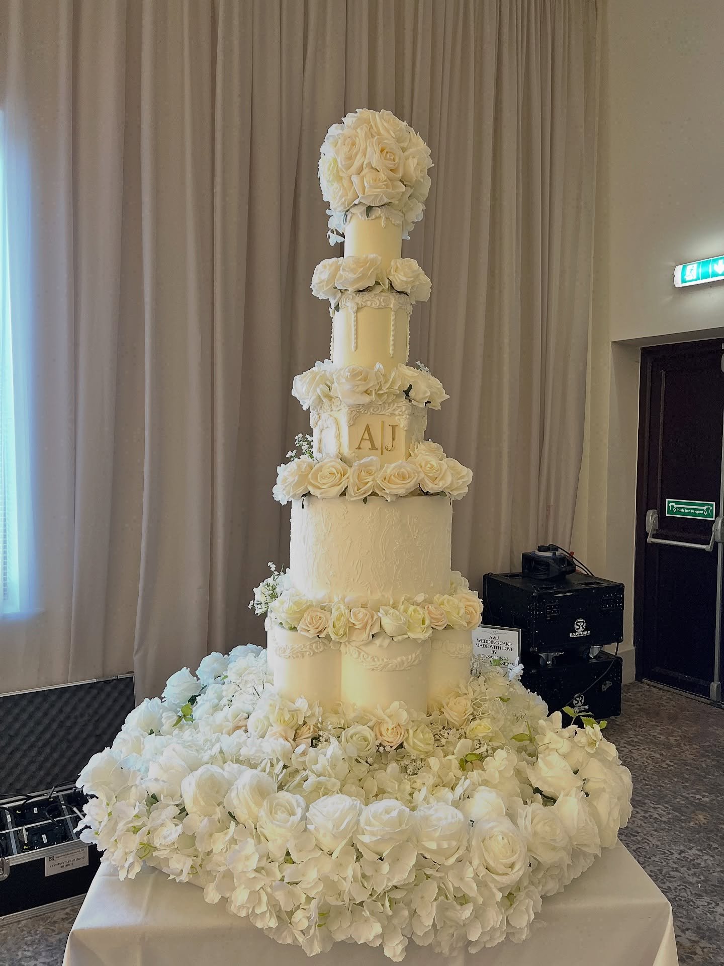 AJ&rsquo;s love story, told in tiers and blooms. Designed to dazzle, crafted to last in memory by SENSATIONAL CAKES.

Every tier, every piece was carefully designed to fit the big day of our couple. 

Planning your big day? Our calendar is open for 2