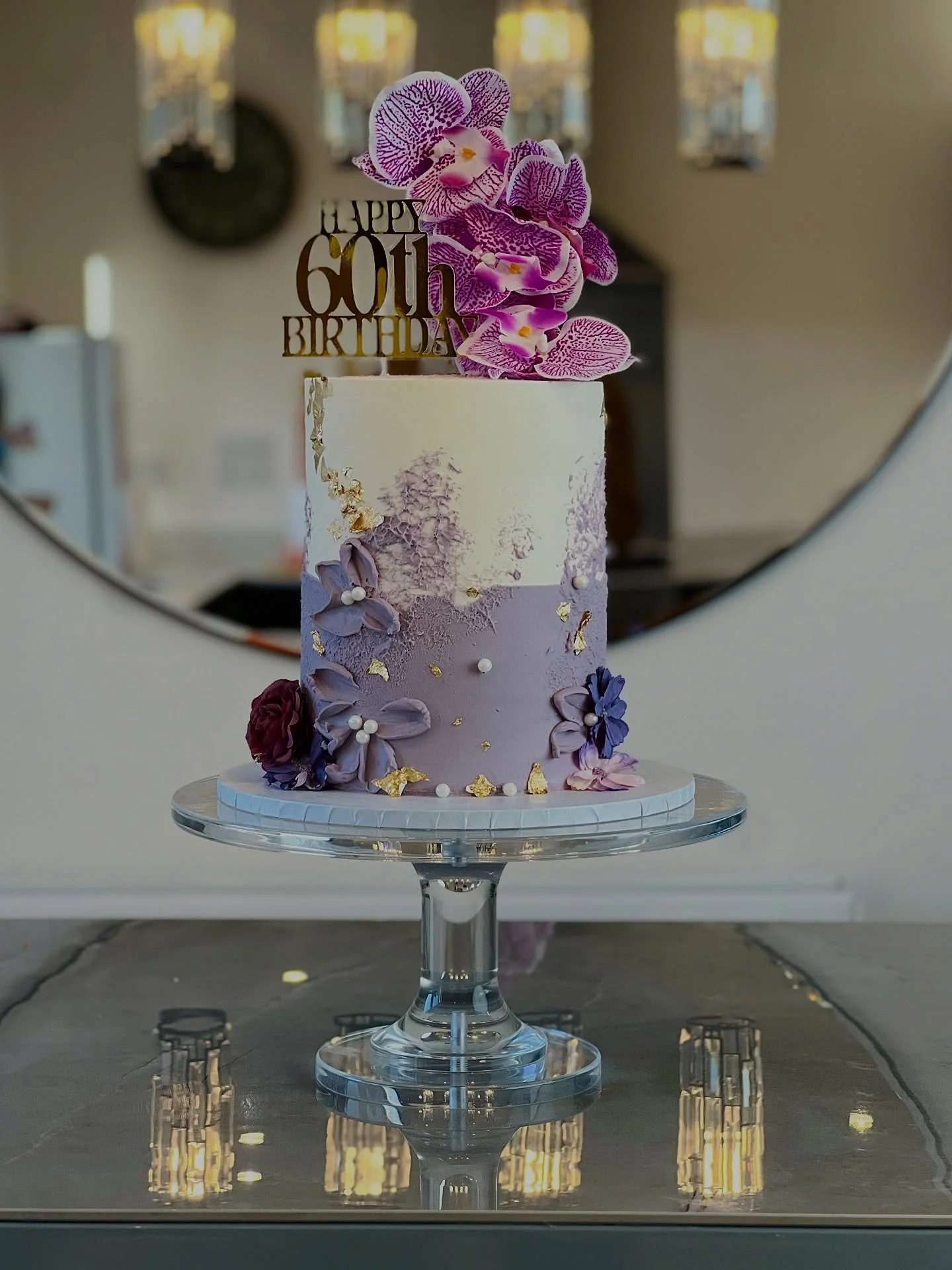 Happy 60th birthday to a beautiful mum.

Need a cake? Please use the link in the bio or send a DM.

#southamptoncakes #cakesinsouthampton