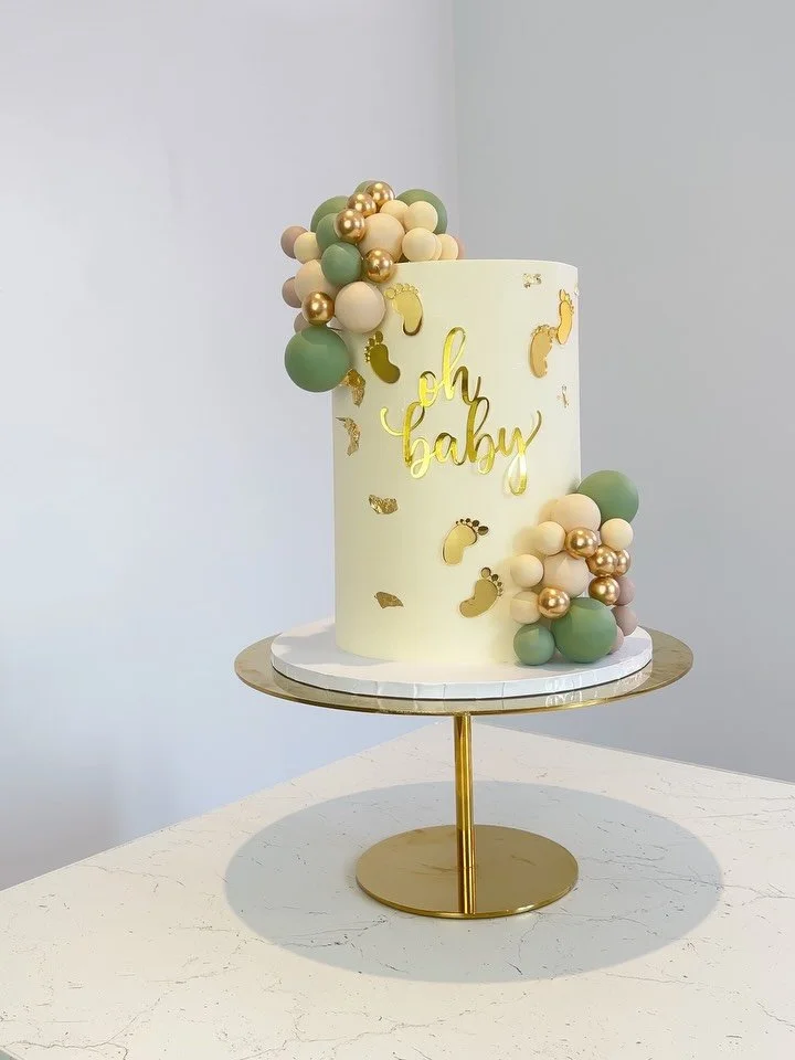 POV: You found the perfect baby shower cake, and it matched the d&eacute;cor and theme of the day perfectly.

Nothing makes us happier than creating a cake that ties every little detail together and becomes part of your special celebration.

Our summ
