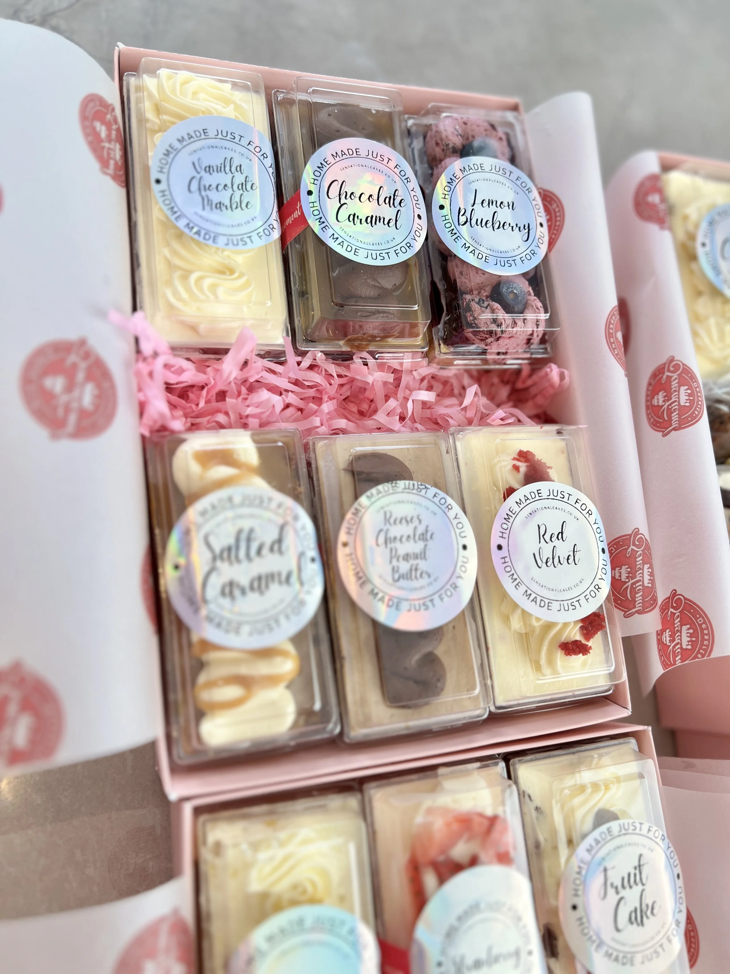 Wedding Cake Sample Box (6 Flavours)