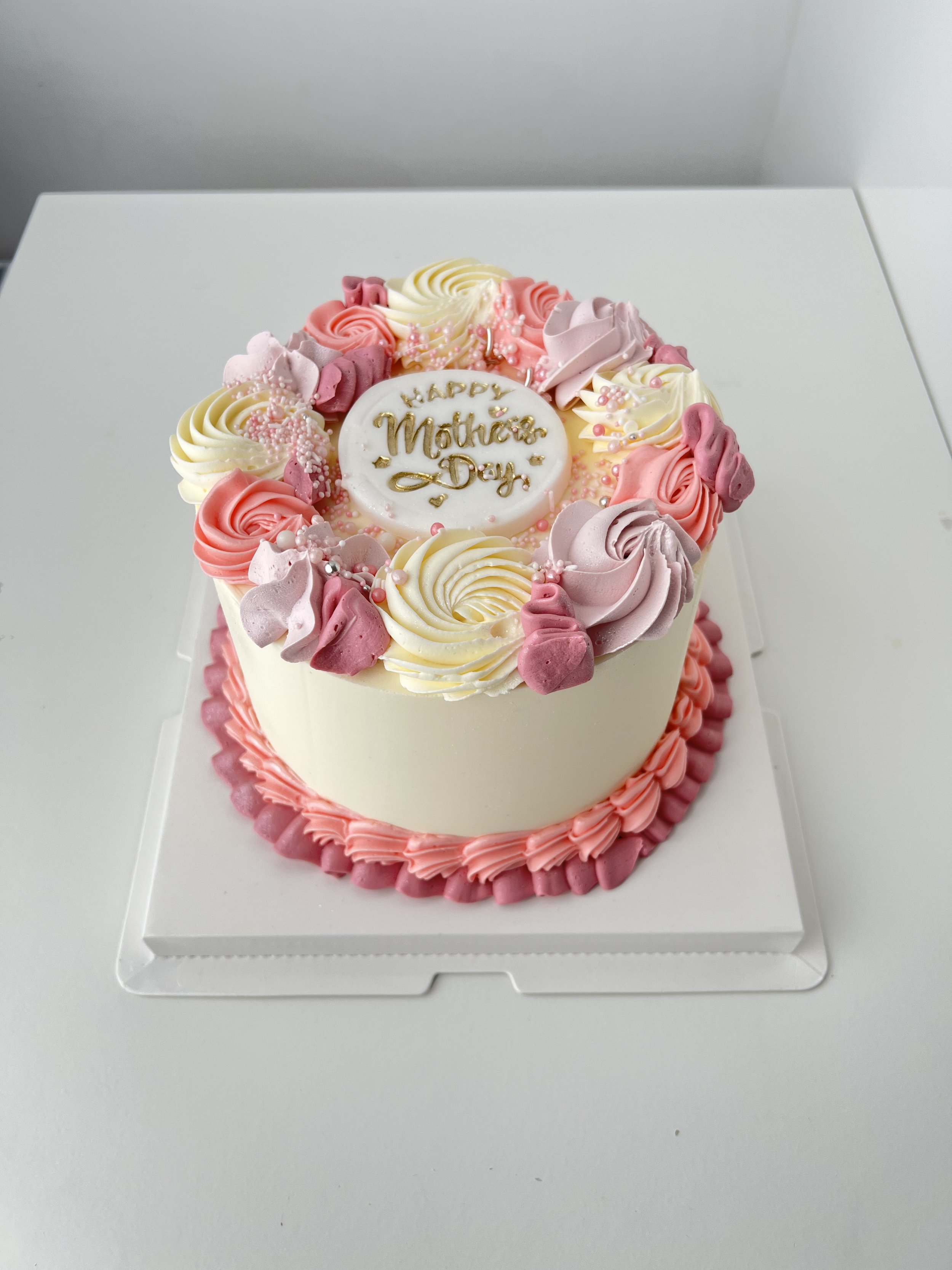 Pink Blossom Mother's Day Mini Cake by Sensational Cakes and Desserts