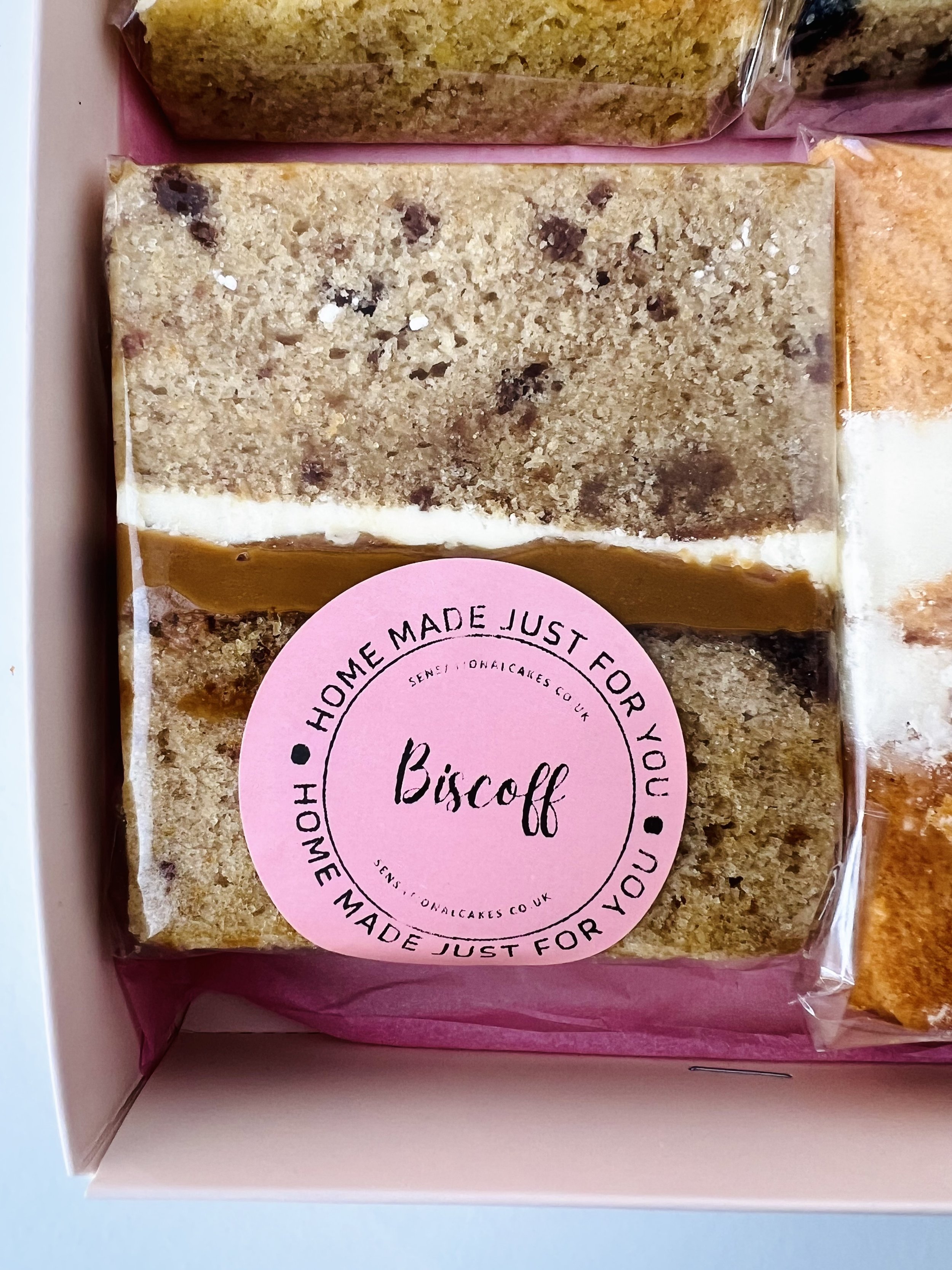 Wedding Cake Sample Box by Sensational Cakes and Desserts