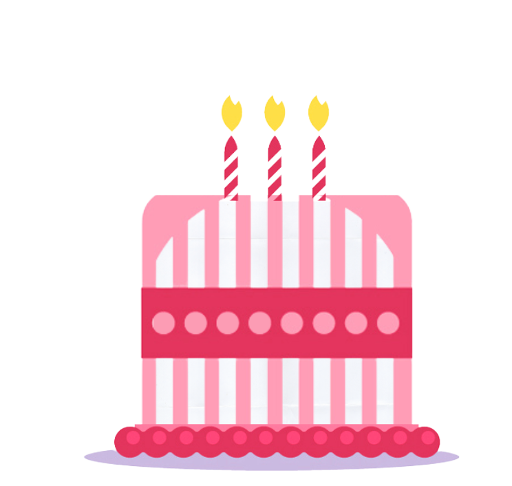 Mini cake size and service guide