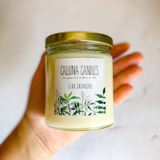Star Jasmine Soy Wax Candle