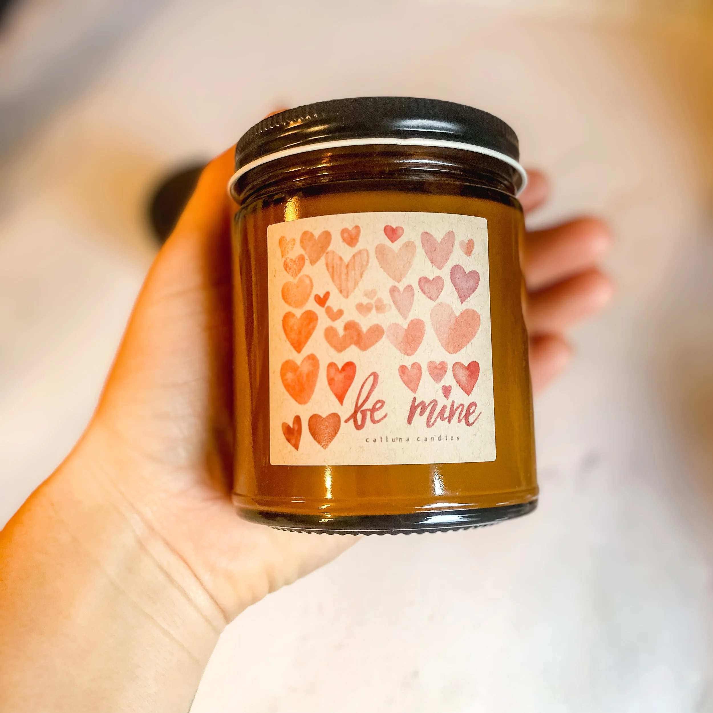 Valentine's Soy Candle - Be Mine