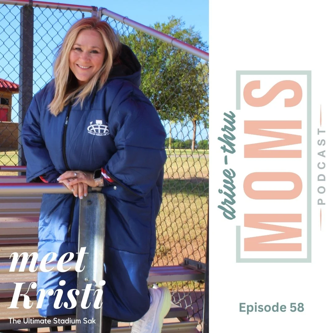 EPISODE 58 OUT NOW!

Over the last few years, @kristidfrazier has been on an endeavor to create a product for families with a similar problem across the globe.  She recently filed and was awarded a patent, for her product for sports families, and all