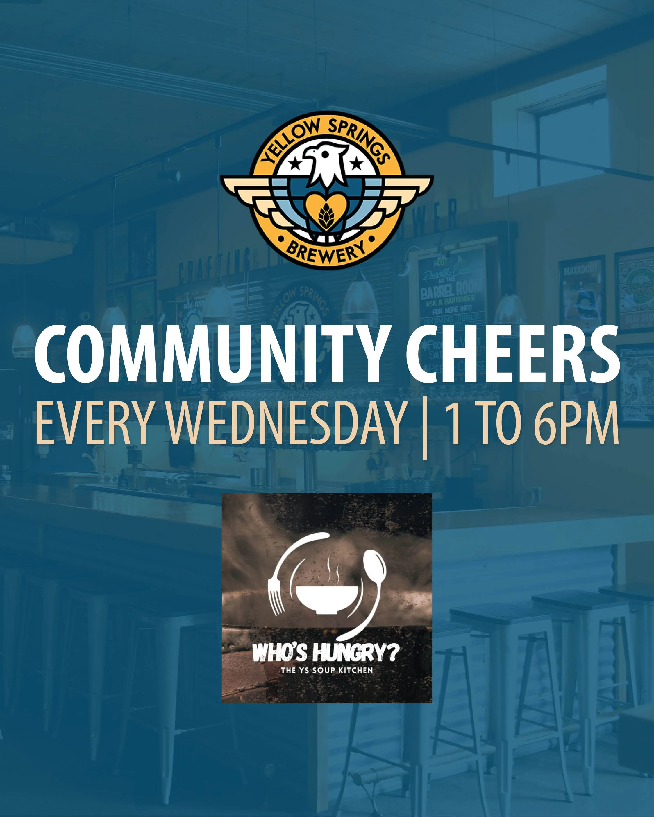 Community Cheers | Benefitting Who’s Hungry?