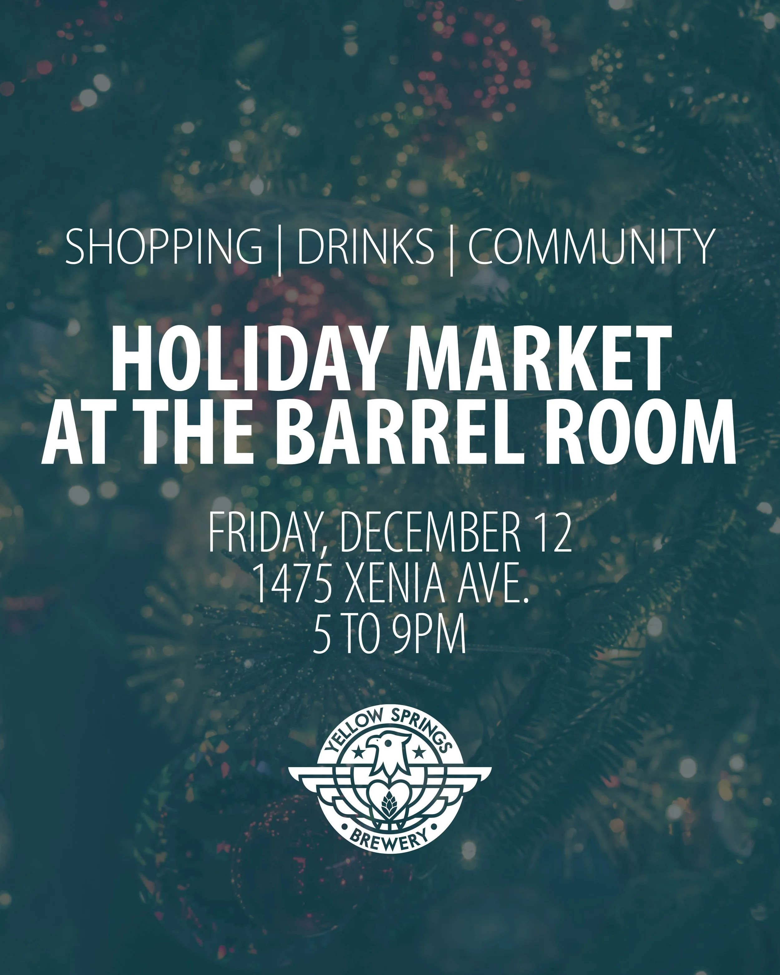 Holiday Market at the Barrel Room
