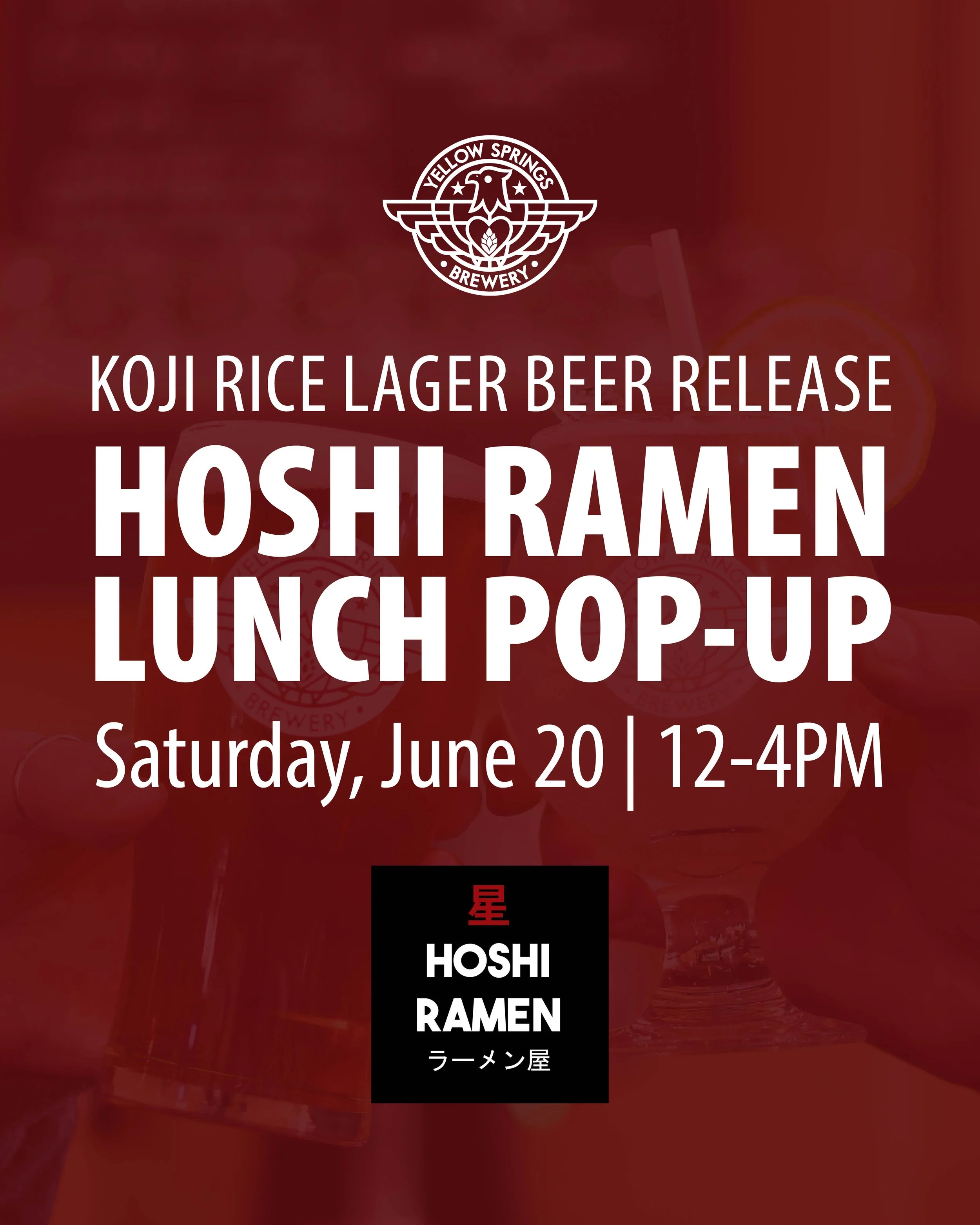 Hoshi Ramen Pop-Up + Beer Release