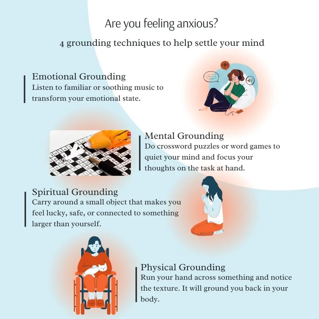 We can all struggle with anxiety.  Here are some ideas to help you manage it.  Find out how I can help you with your anxiety. Find out more by going to my webpage. Link in bio.

#anxiety#anxietyrelief#howtomanageanxiety
#serenitypsychotherapy#anxiety