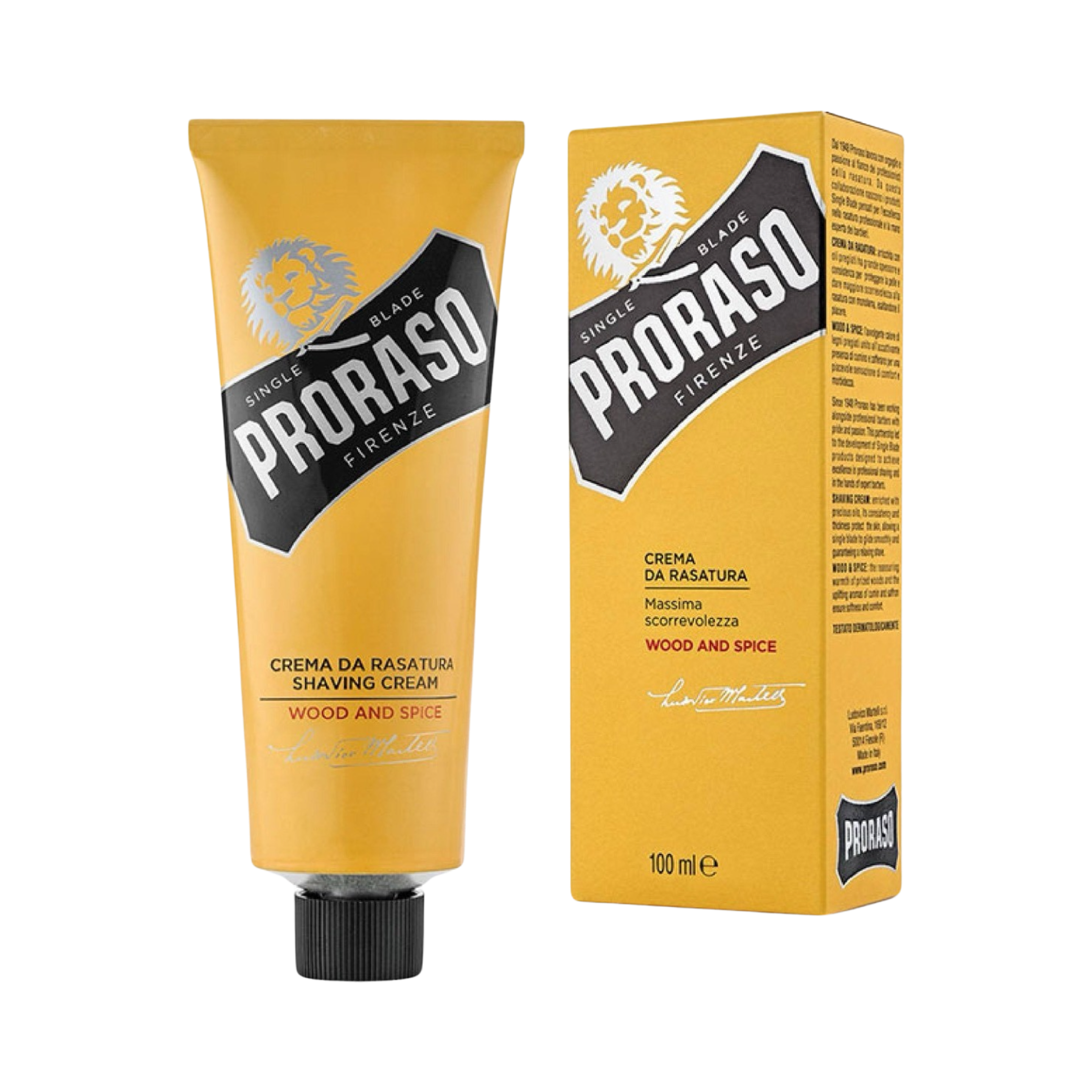 Shaving Cream Wood & Spice