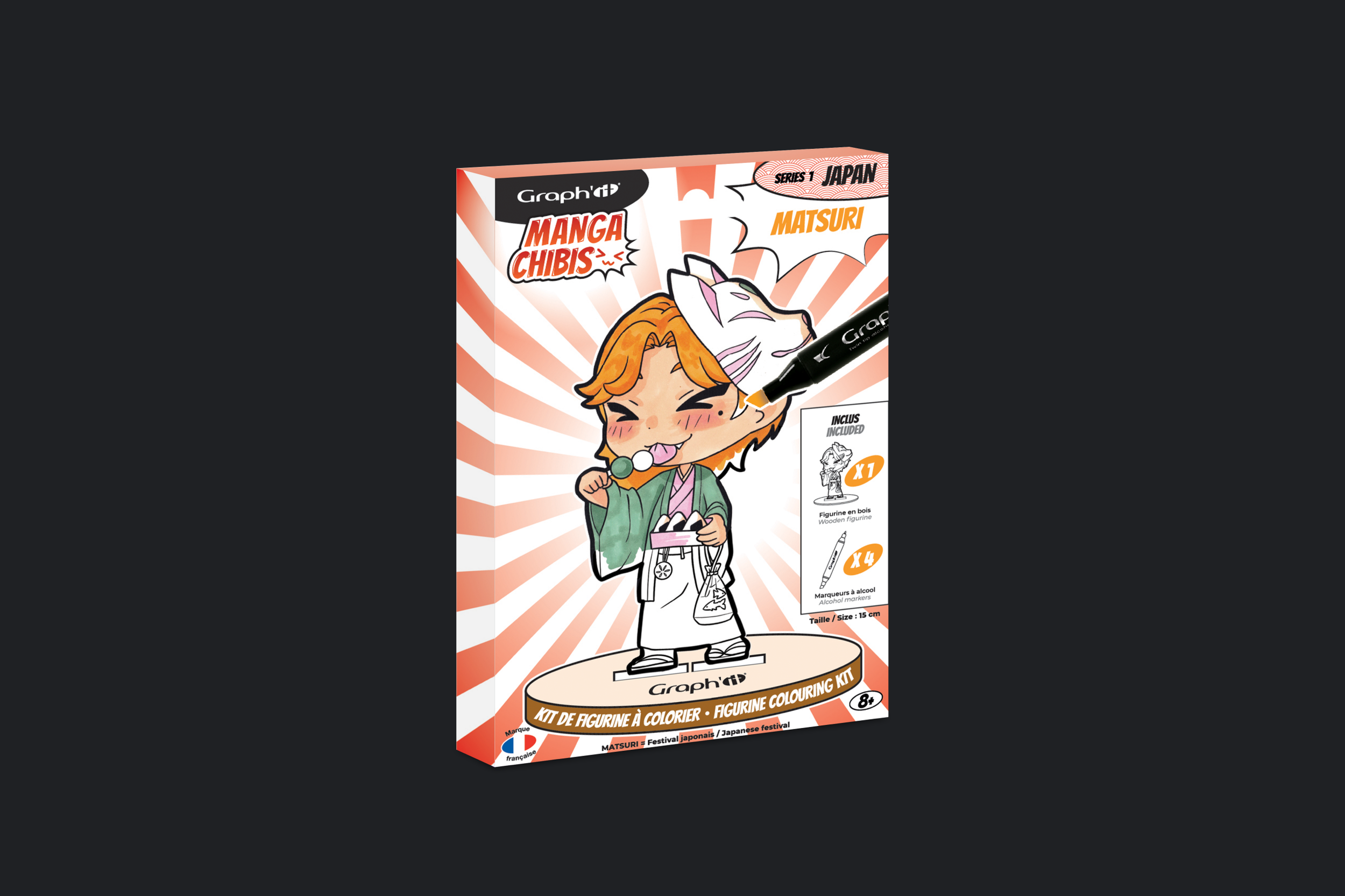 Version Matsuri de Manga Chibis par Wendy Sys, graphiste freelance