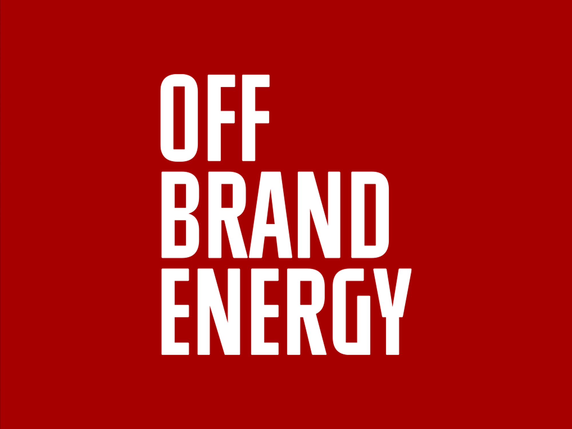 Off Brand Energy